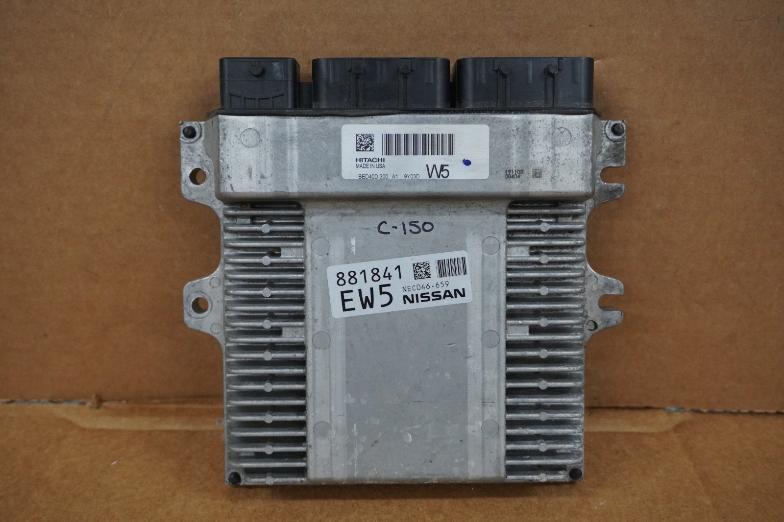 14 15 16 17 18 19 20 Infiniti QX60 3.5L Engine Control Computer Module NEC046659