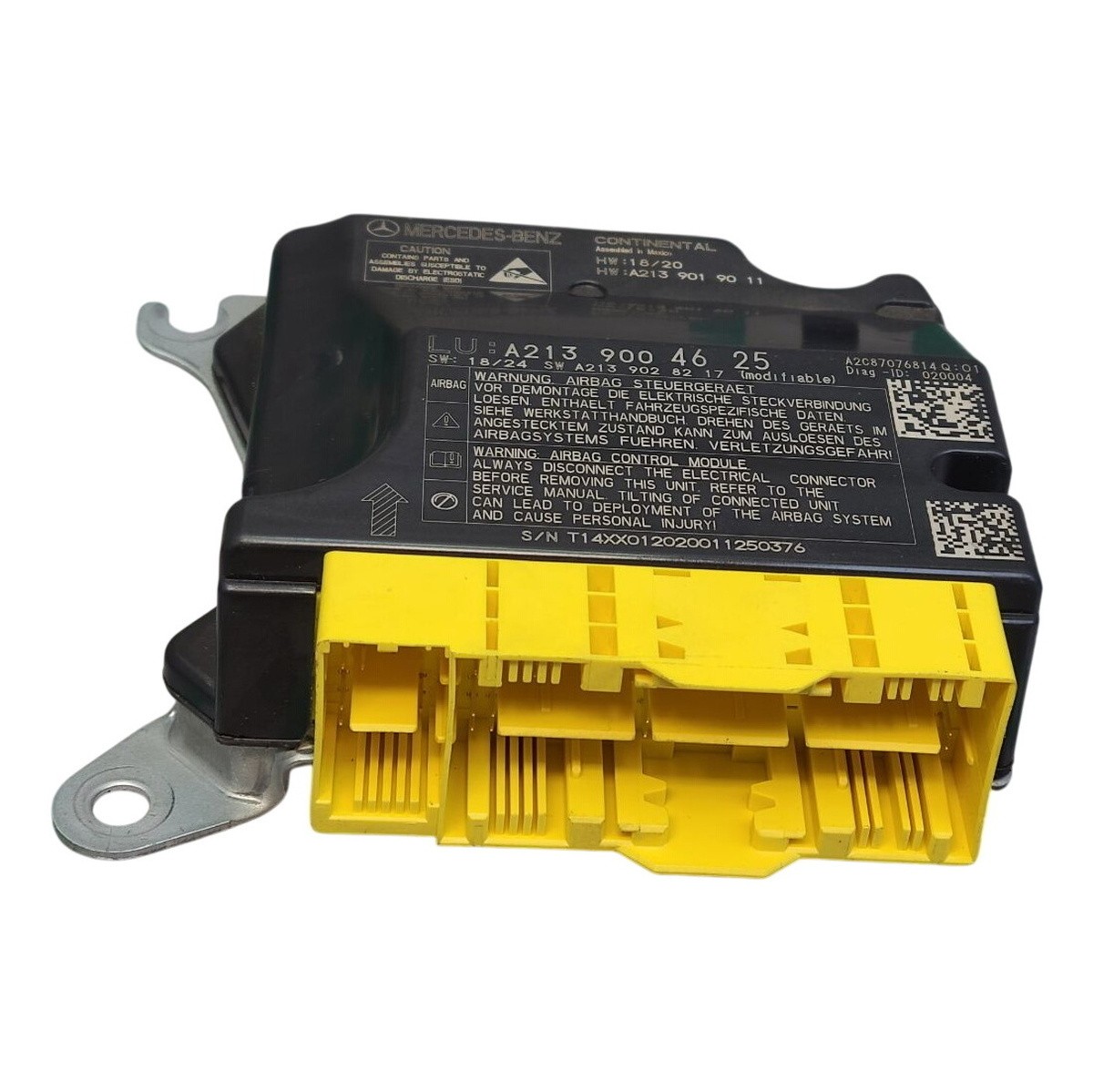 Mercedes GLC X253 SRS Module Air ECU CRASH DATA A2139004625