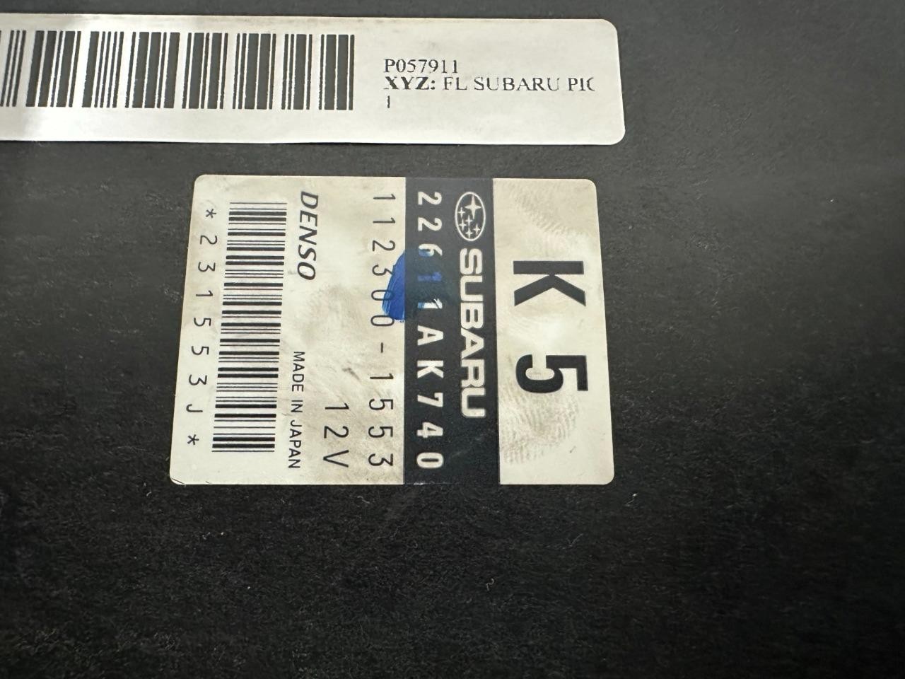 ENGINE COMPUTER SUBARU FORESTER 2006 22611AK740 AT PCM ECM ECU OEM