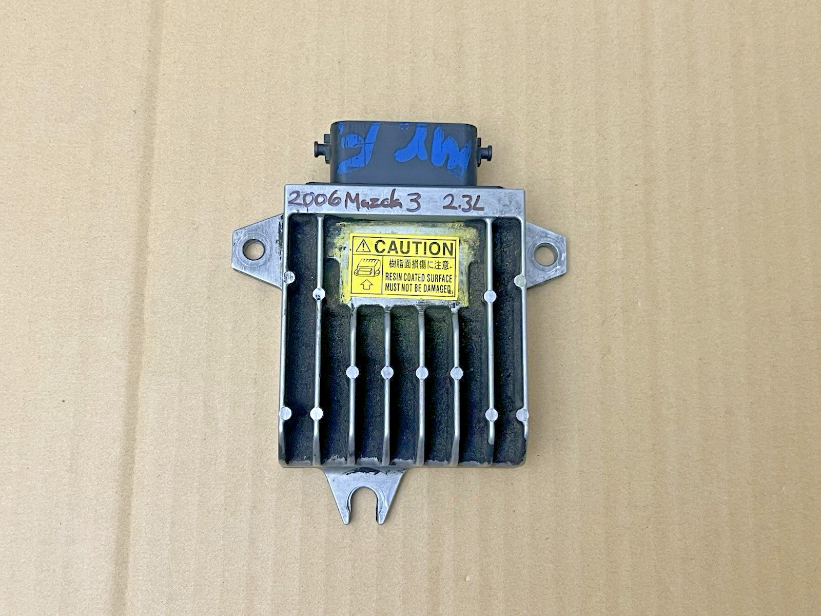 06-09 MAZDA 3 MAZDA3 2.3L TRANSMISSION CONTROL MODULE TCM TCU L34T 18 9E1D
