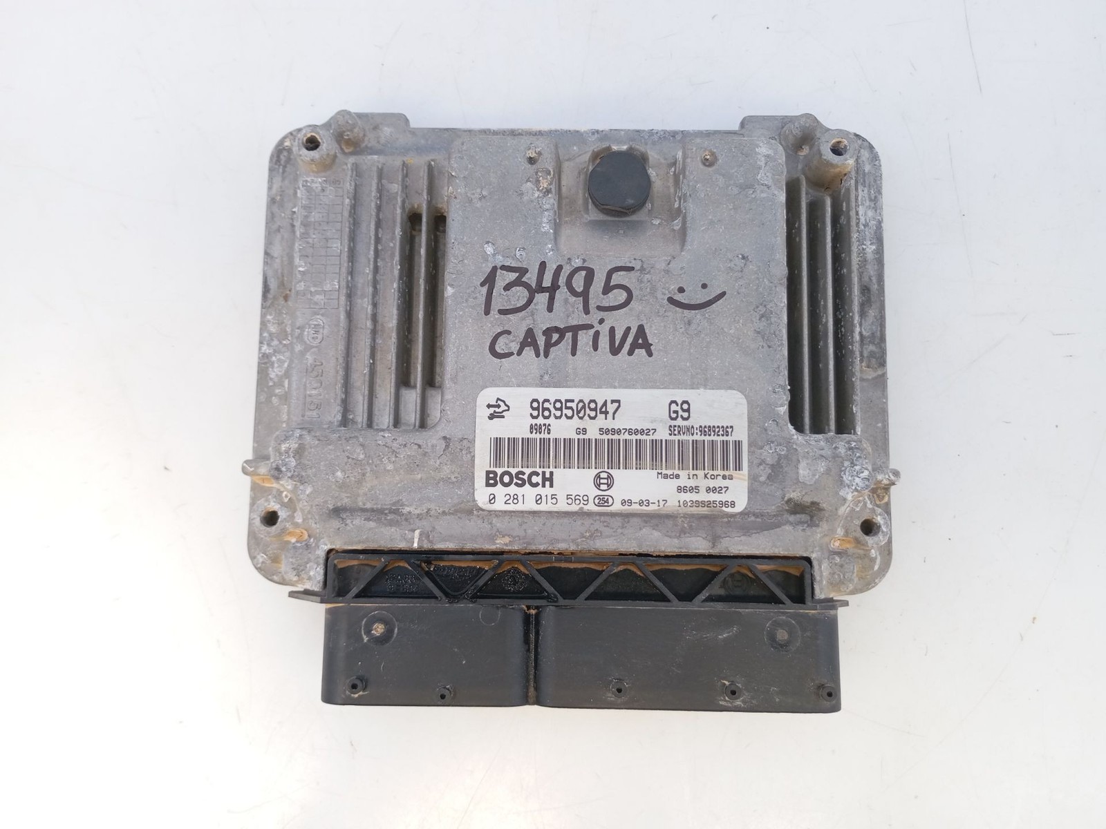 96950947 ENGINE CONTROL UNIT / E3-A5-23-1 / 0281015569 / 2594111 FOR CHEVROLET CAP