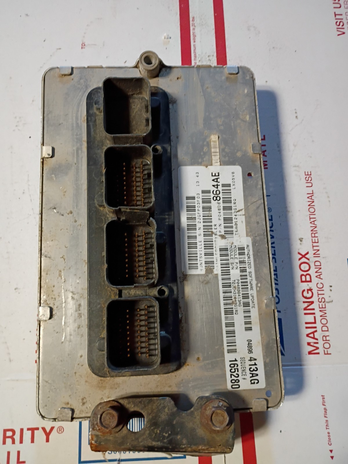 2005 05 Chrysler 300 Charger 3.5L Engine Control Computer ECU E4891 DG1