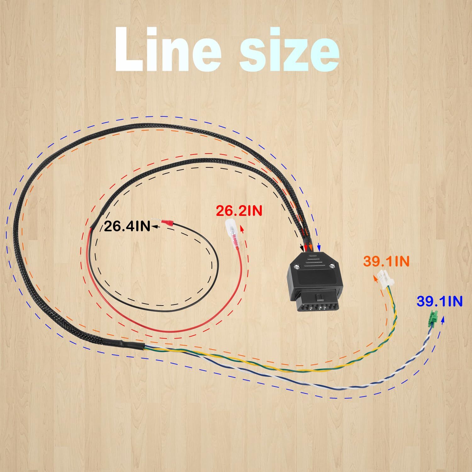 Trunk-Mount Security Double Bypass OBD2 Cable Kit for Dodge Charger Challenger