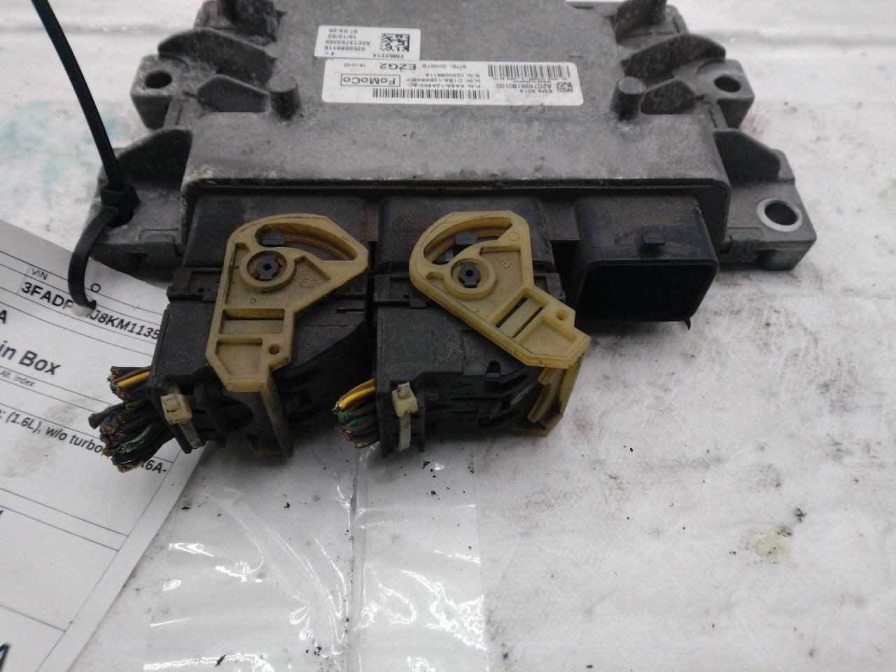 Engine ECM Electronic Control Module 1.6L ID KA6A-AC Fits 19 FIESTA 595575
