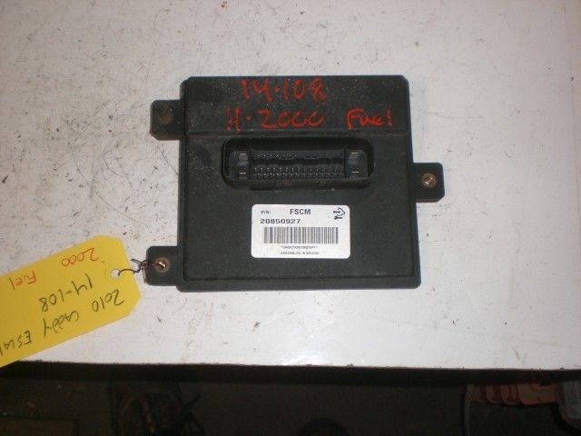 10 11 12 CHEVY TRAVERSE CHASSIS ECM FUEL PUMP REAR CROSSMEMBER 587380