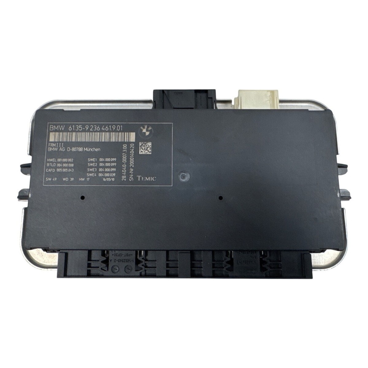 BMW 5 SERIES HEADLIGHT CONTROL MODULE ECU F10 2010-2013 9236461
