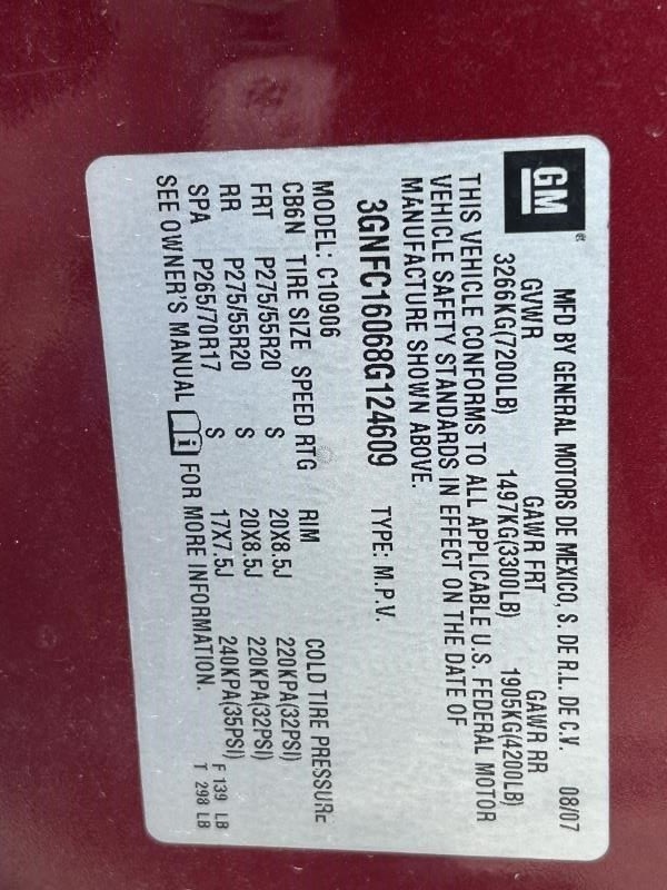 Chassis ECM Suspension Rear Frame Crossmember Fits 08-14 ESCALADE 104672820