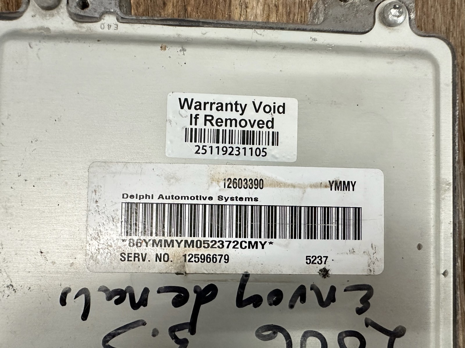 ❗️ 2005-2006 Chevrolet Trailblazer GMC Envoy Engine Computer ECM PCM 12603390