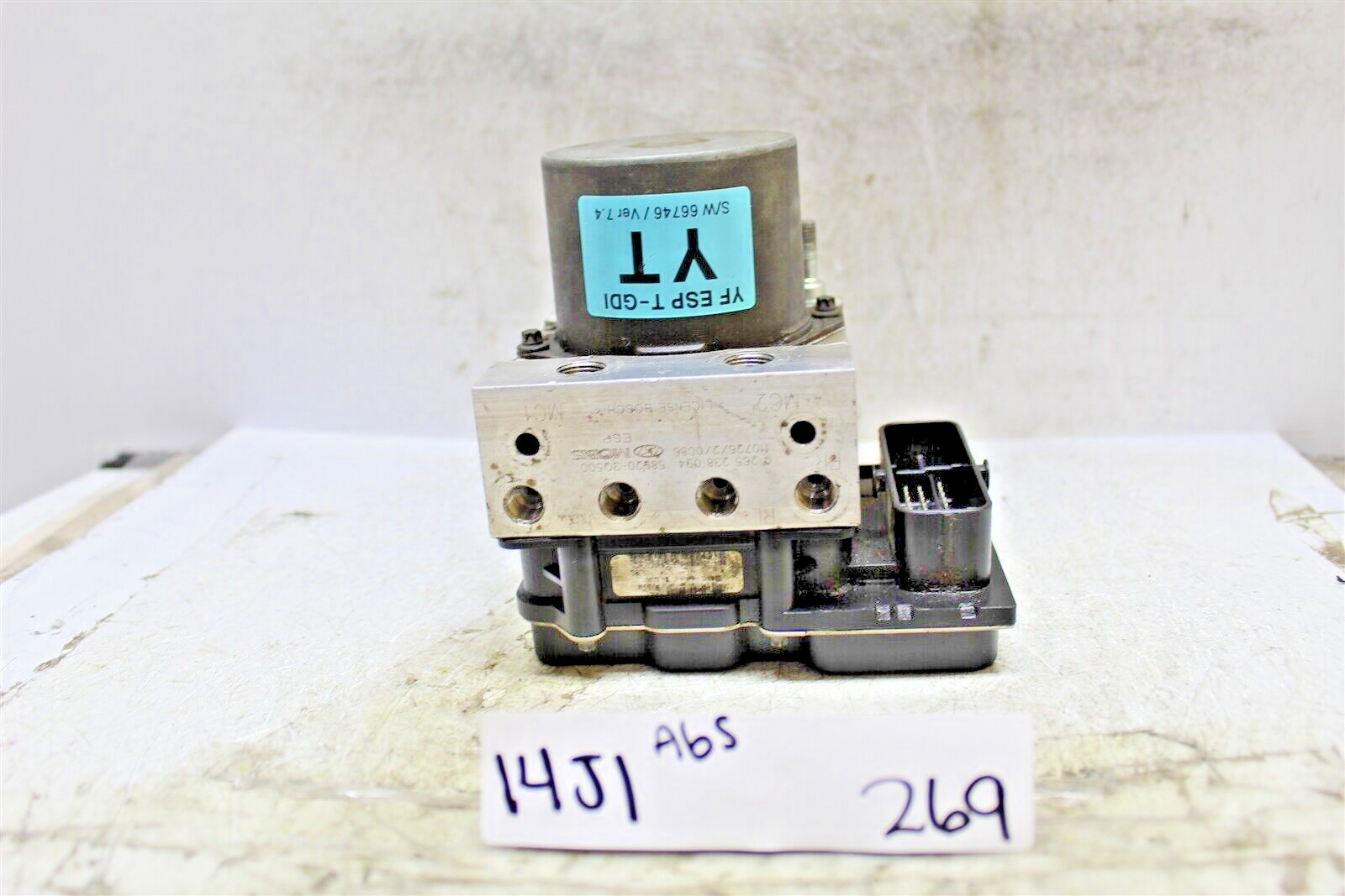 589203Q500 Hyundai Sonata 11-13 ABS AntiLock Brake Pump Control Module 14J1 269