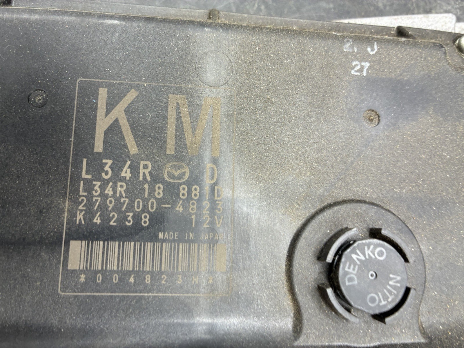 2007 Mazda 3 Engine Control Unit ECU ECM OEM 279700-4823 #10077