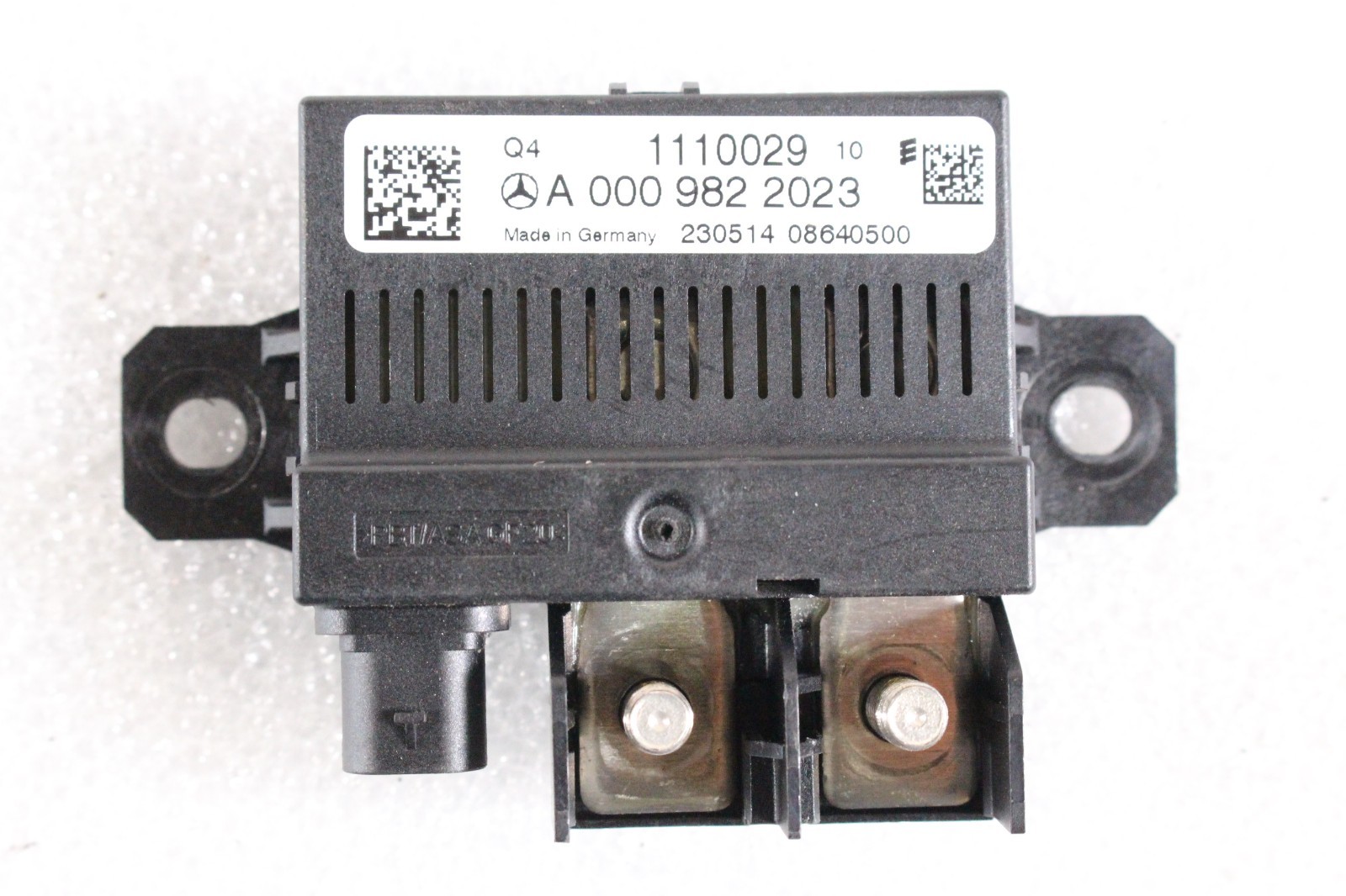 Mercedes Backup Battery Relay Control Unit Module Monitor Overload Protection