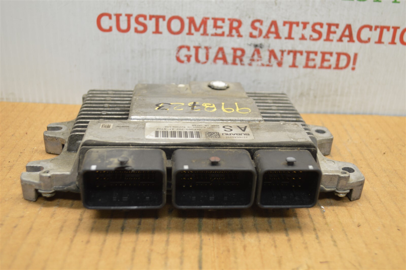 2015 Subaru WRX 2.0L MT Engine Control Unit ECU 22765AG231 Module 555-8B5