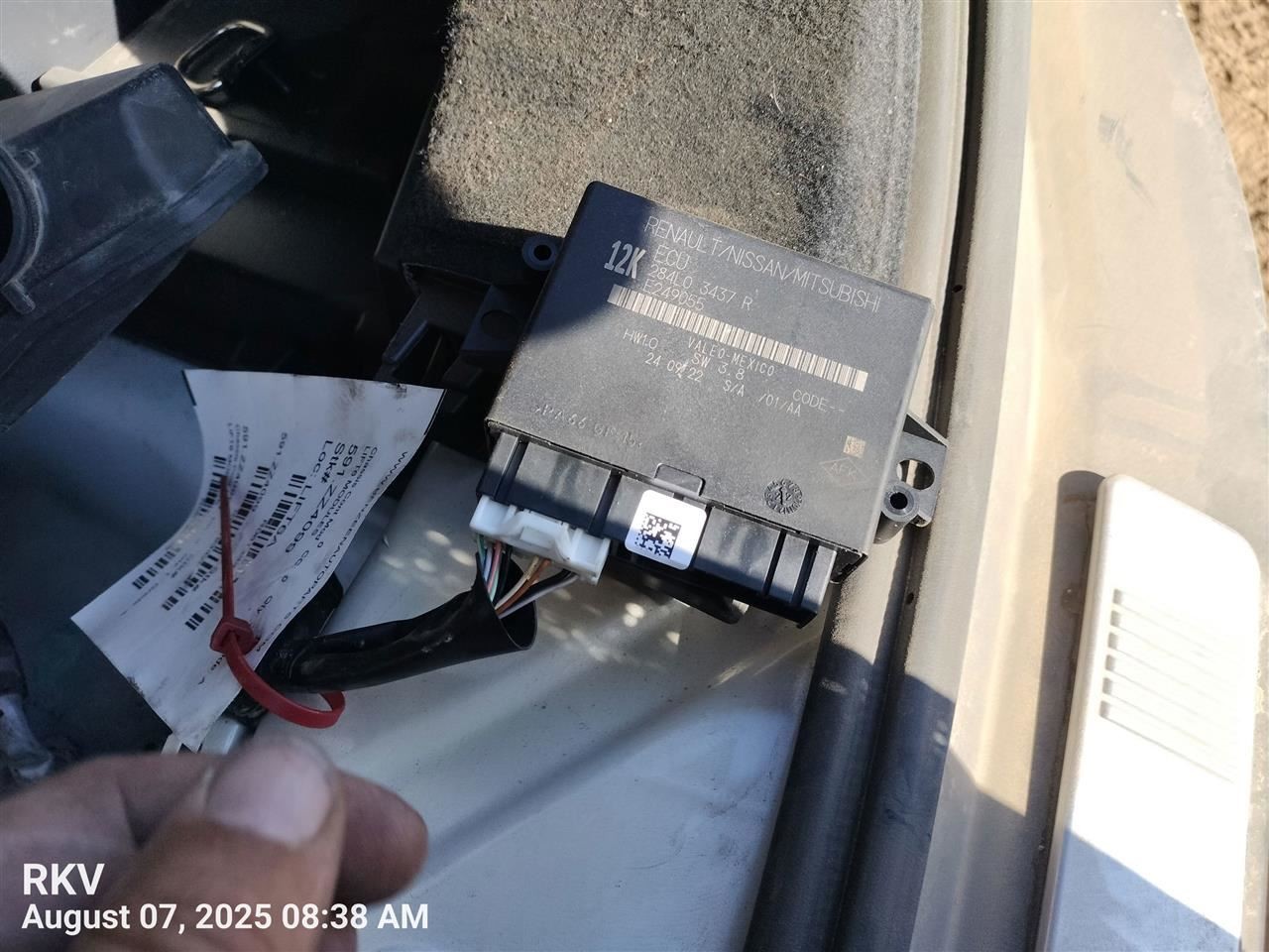 REAR PARK ASSIST CONTROL MODULE OEM 23-24 NISSAN ROGUE 1YR WRNTY 284L03437R