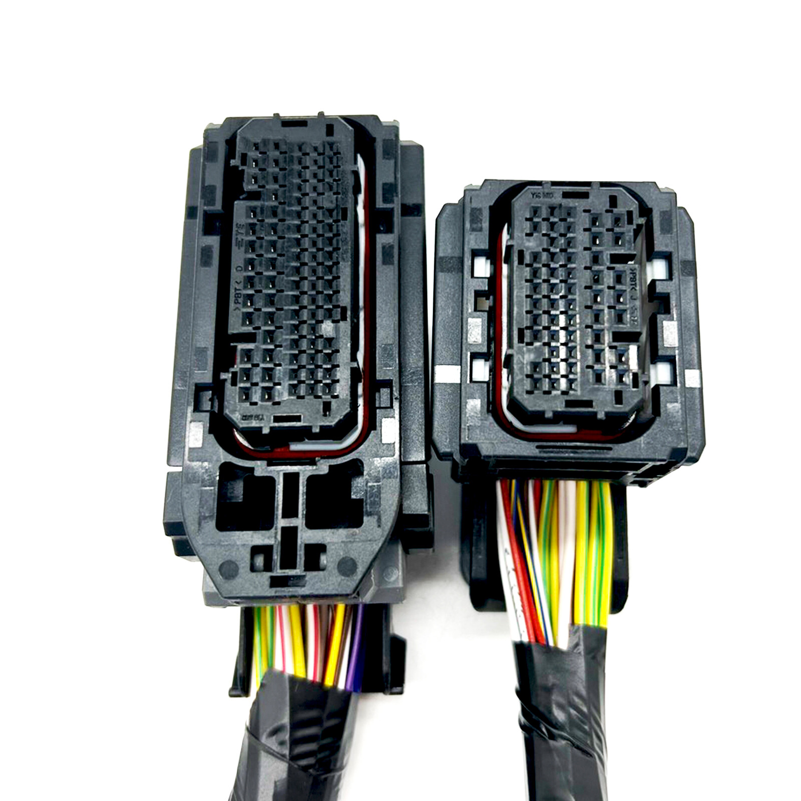 One Pair Engine Computer ECU Connector w/ Harness for Honda Accord Civic CRV XRV