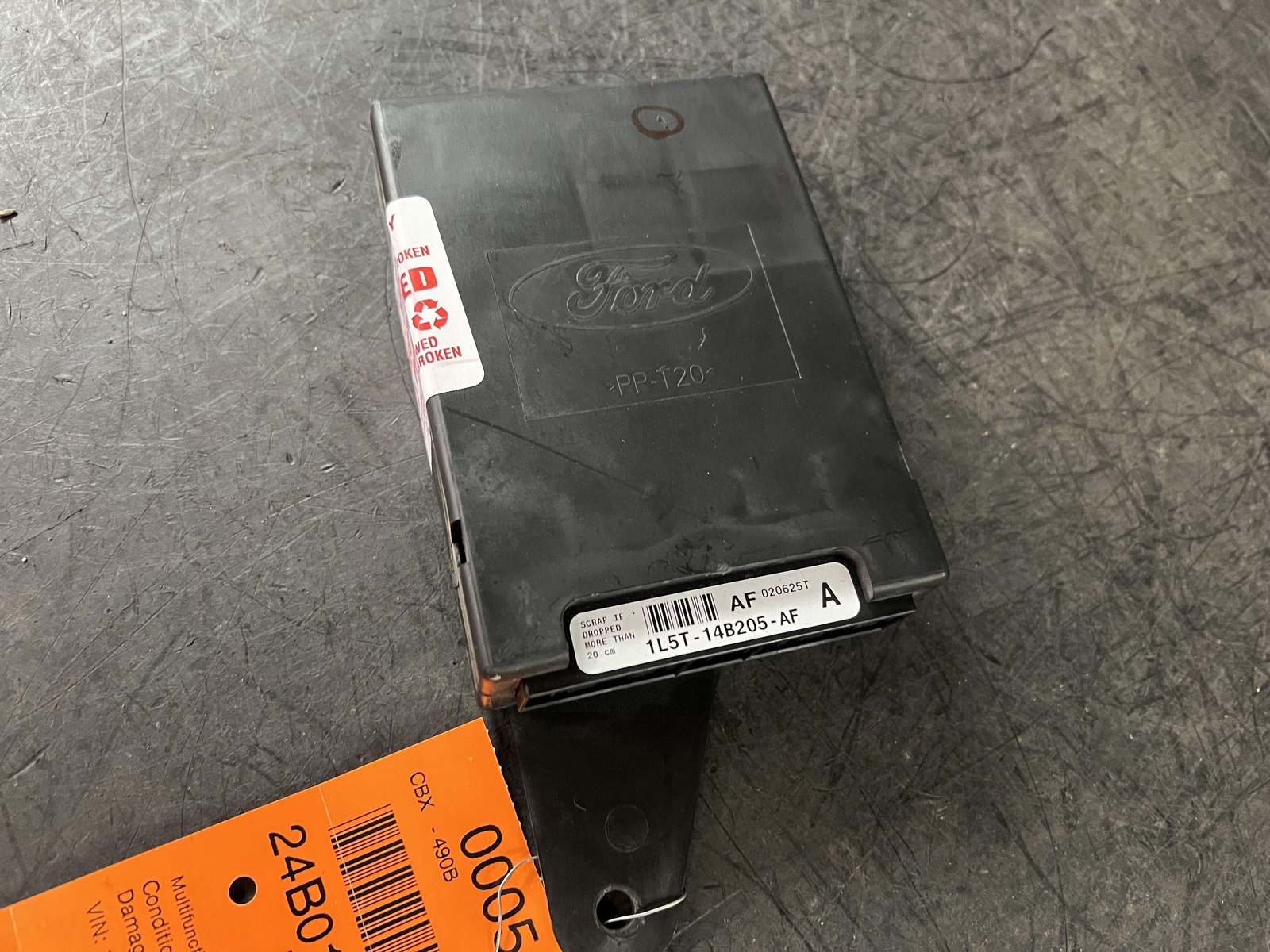 01-03 FORD RANGER MULTIFUNCTION CONTROL MODULE ID 1L5T14B205AF