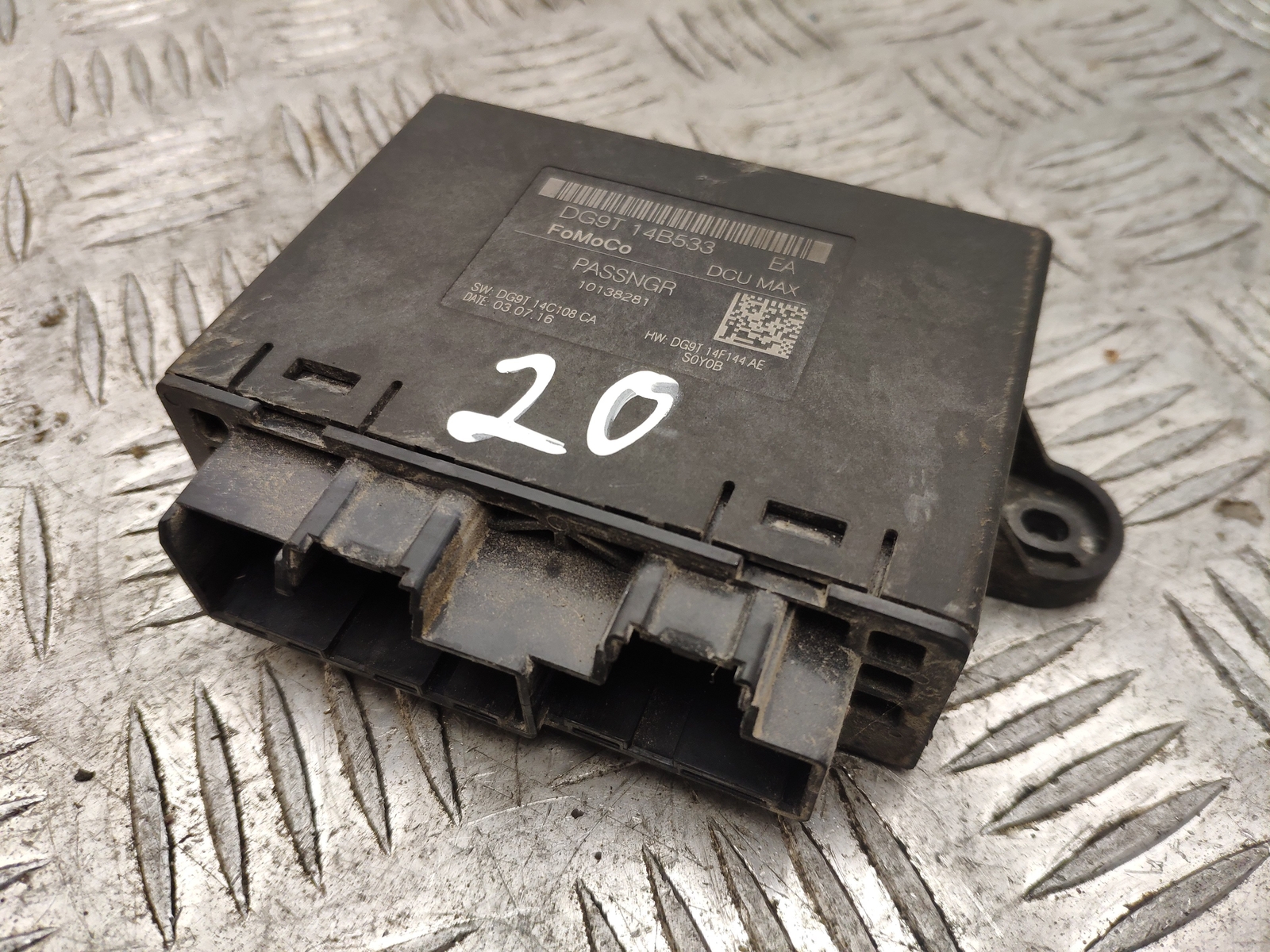 FORD MONDEO V Hatchback 2015 Front Right Door Control Unit DG9T14B533EA LHD