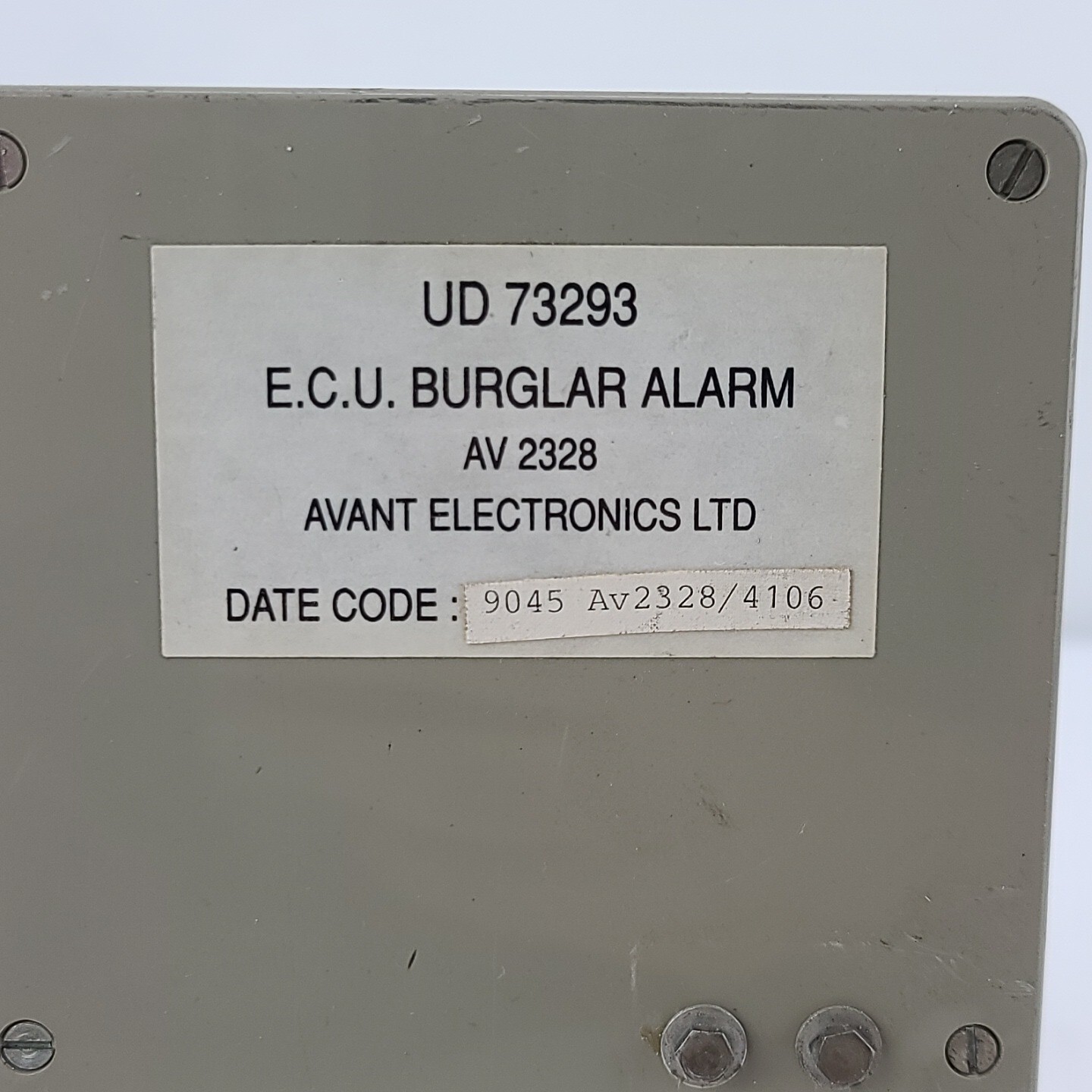 1980-2003 Bentley Arnage Rolls-Royce Silver Spirit Spur Alarm CDL Module UD73293