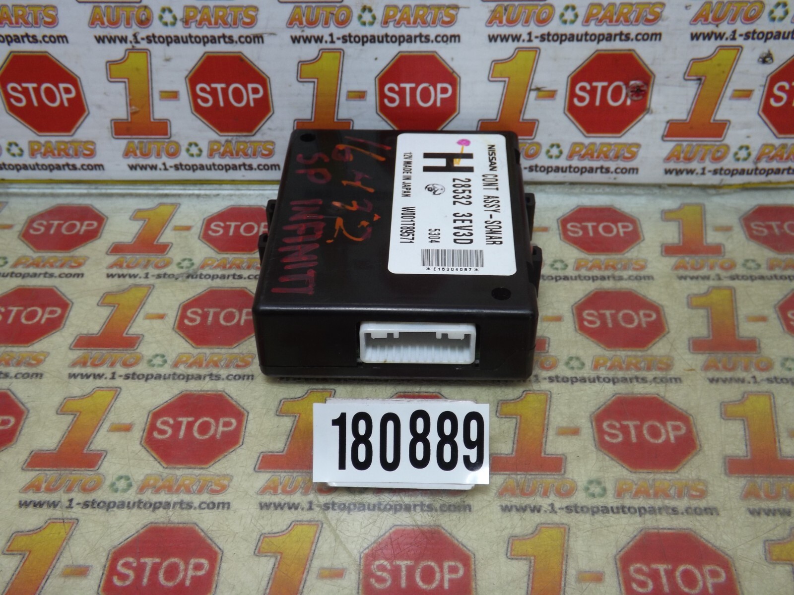 2014-2017 INFINITI QX70 SONAR DRIVER ASSIST CONTROL MODULE 28532-3EV3D OEM