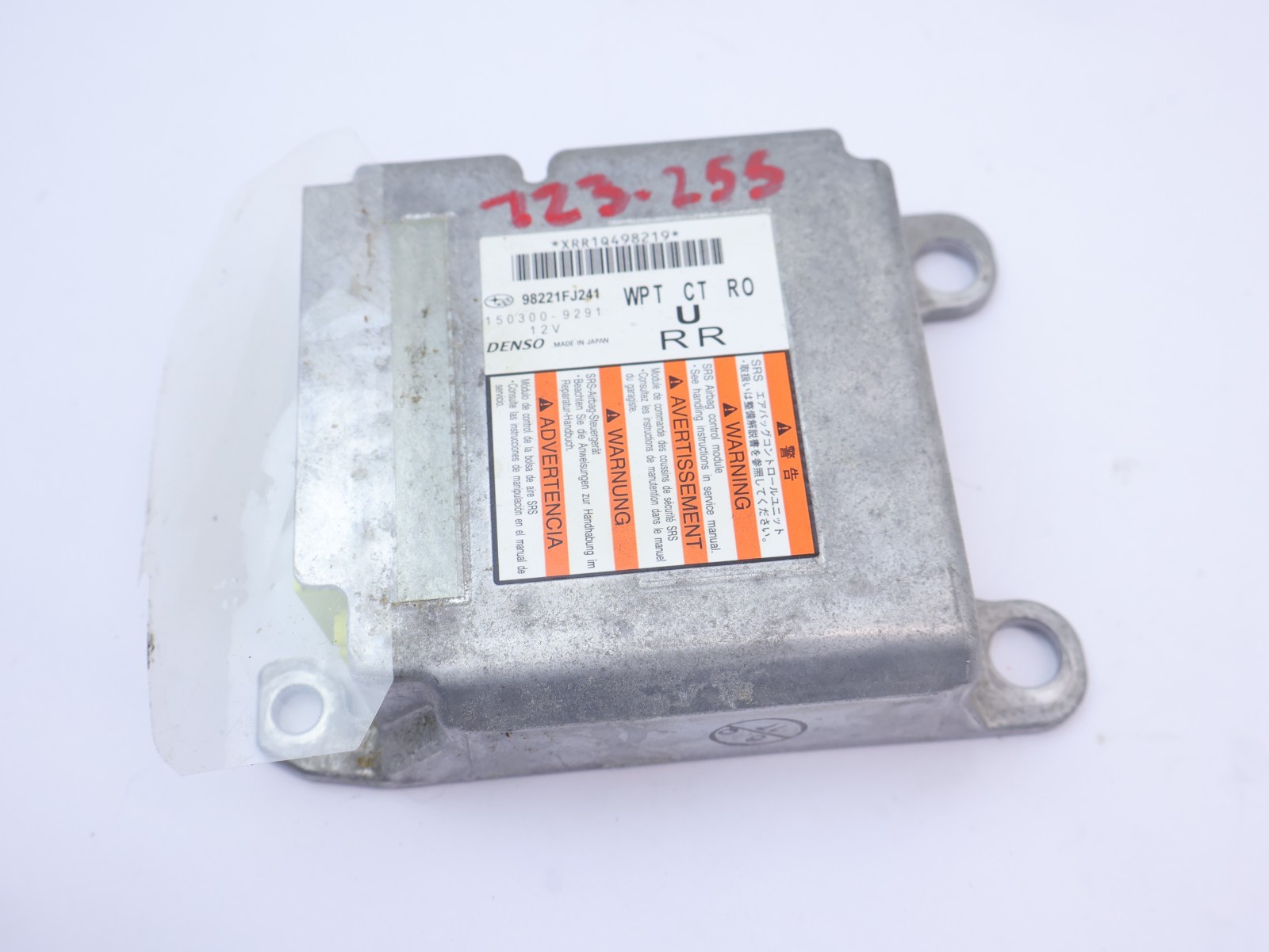 2013 Subaru XV Crosstrek Control Module 98221FJ241 OEM 13