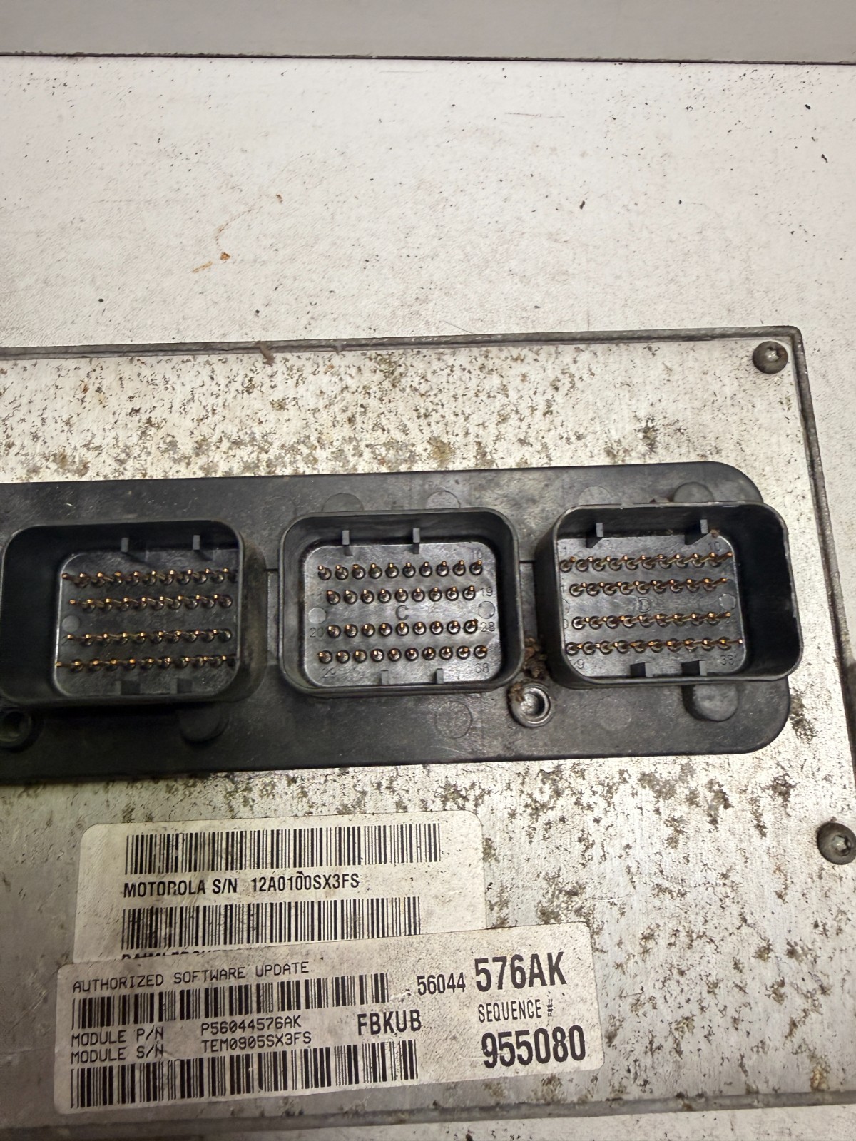 Engine ECM Control Module 3.7L AT Fits 05 JEEP LIBERTY P56044576AK 56044576AK