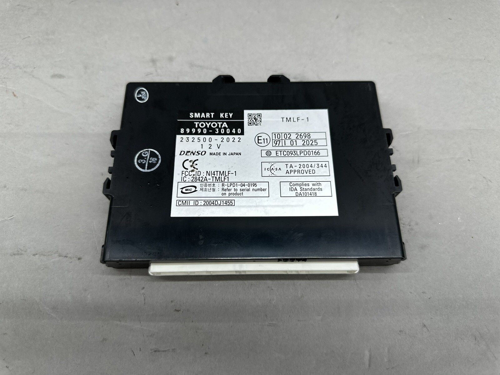 03-09 Lexus GS300, Theft-locking Keyless Ignition, 89990-30040 30 DAY WARRANTY