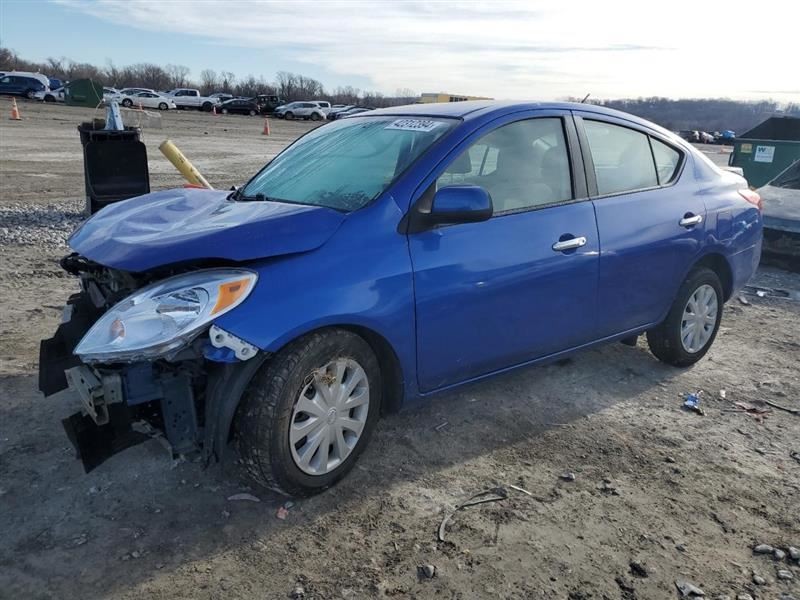 2015 NISSAN VERSA Automatic Transmission Sedan Without CVT 310369KA2B