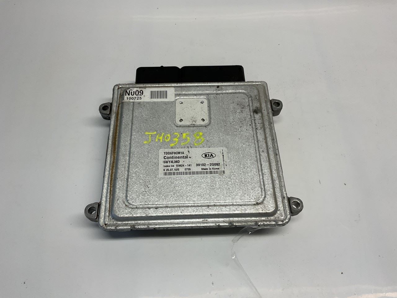 Engine ECM Electronic Control Module By Air Cleaner 2.0L Fits 10 FORTE 99583