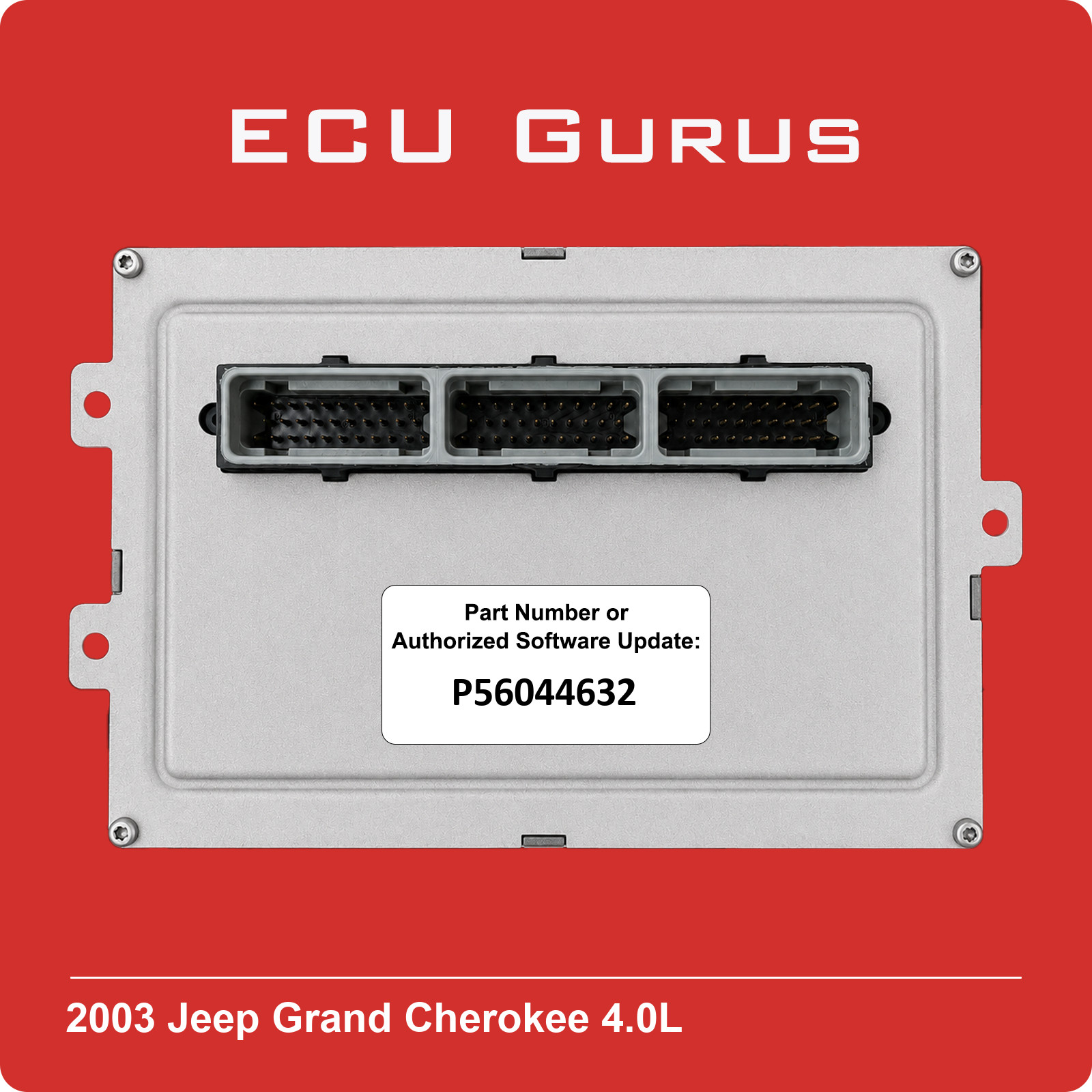 2003 Jeep Grand Cherokee 4.0L Engine Computer P56044632 “VIN Programmed” ECM PCM