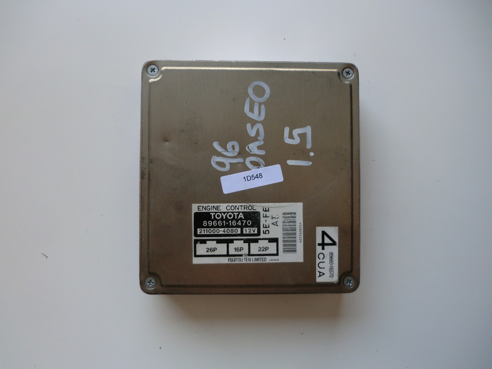 89661-16470 | TOYOTA OEM ENGINE CONTROL MODULE UNIT ECU ECM PCM