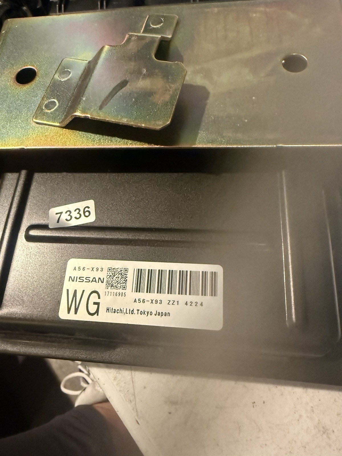 2004-2005 Nissan Maxima ENGINE CONTROL MODULE ECU/ECM A56-X93 ZZ1 computer