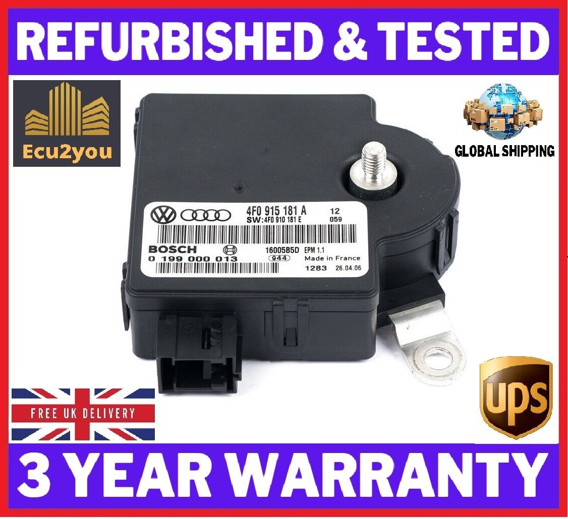 Refurbished AUDI BATTERY CONTROL MODULE 4F0915181A