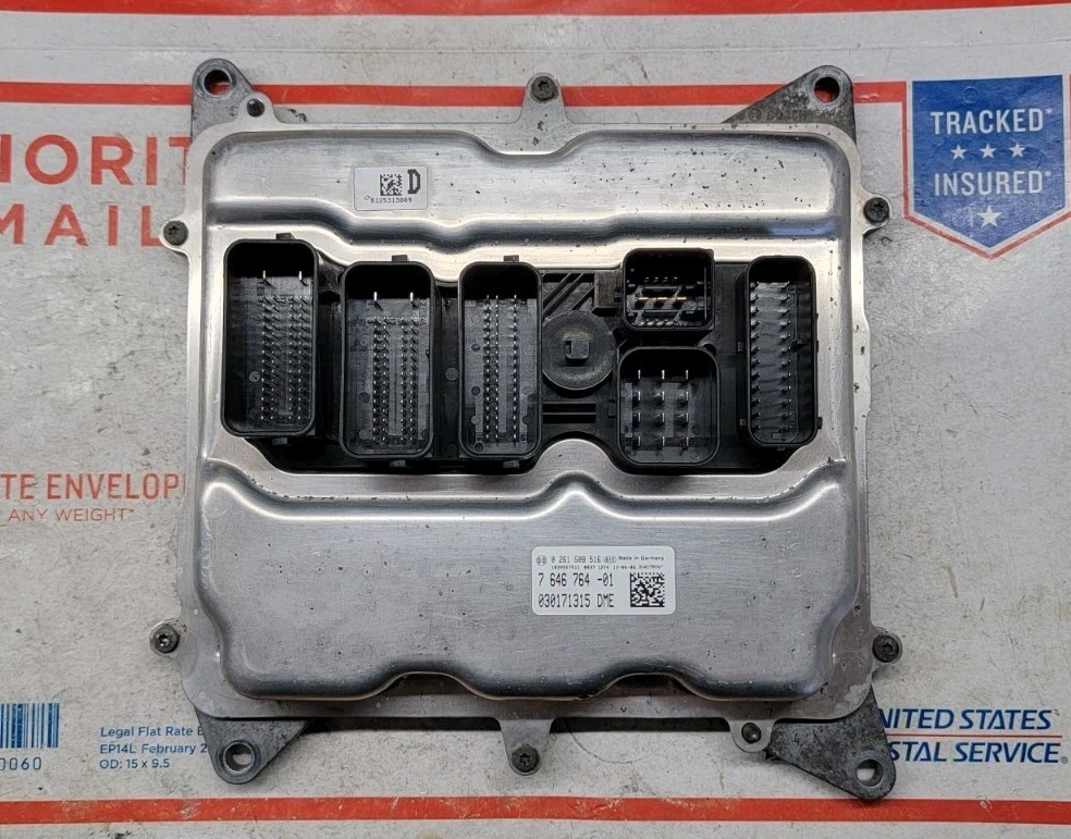 2012 2013 BMW F10 F25 F30 328i 528i X3 N20 Engine Computer 7 646 764 ECU Module