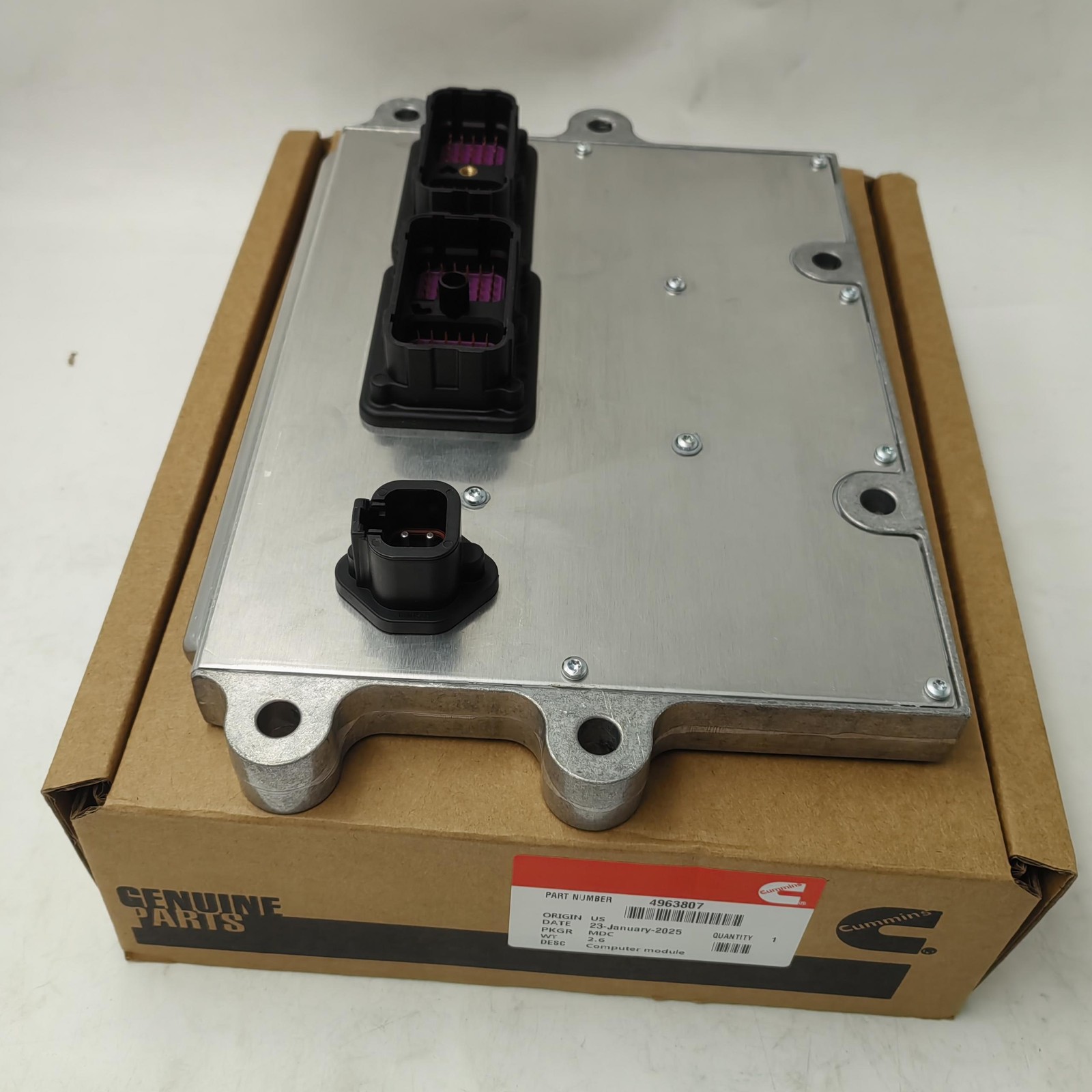 Cummins 4963807RX ECM Engine Control Module Computer ECU ISM 4963808 4963807