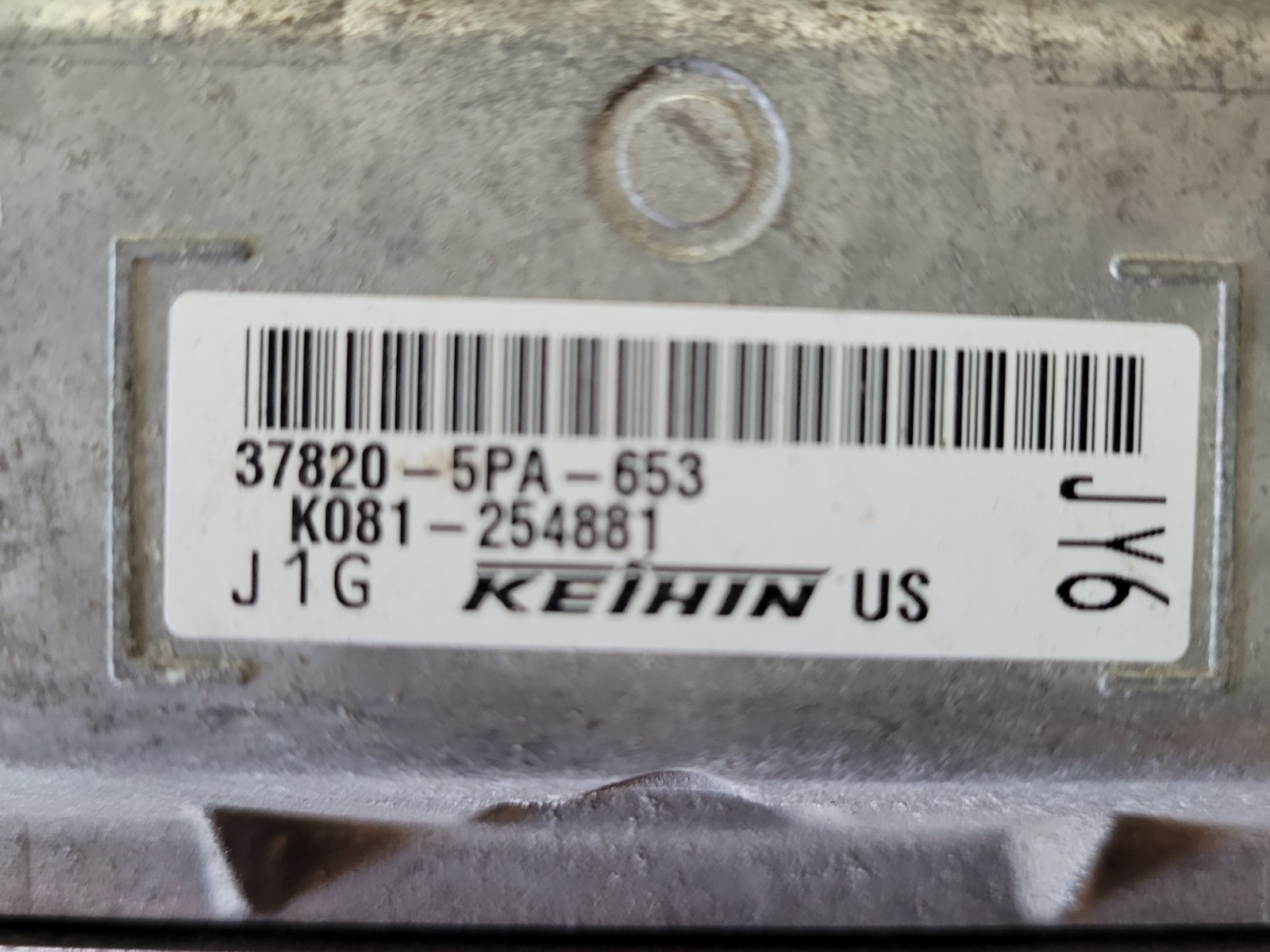 2019 19 Honda CR-V 1.5L Turbo AWD Engine Control Module ECM OEM 37820-5PA-653 *J