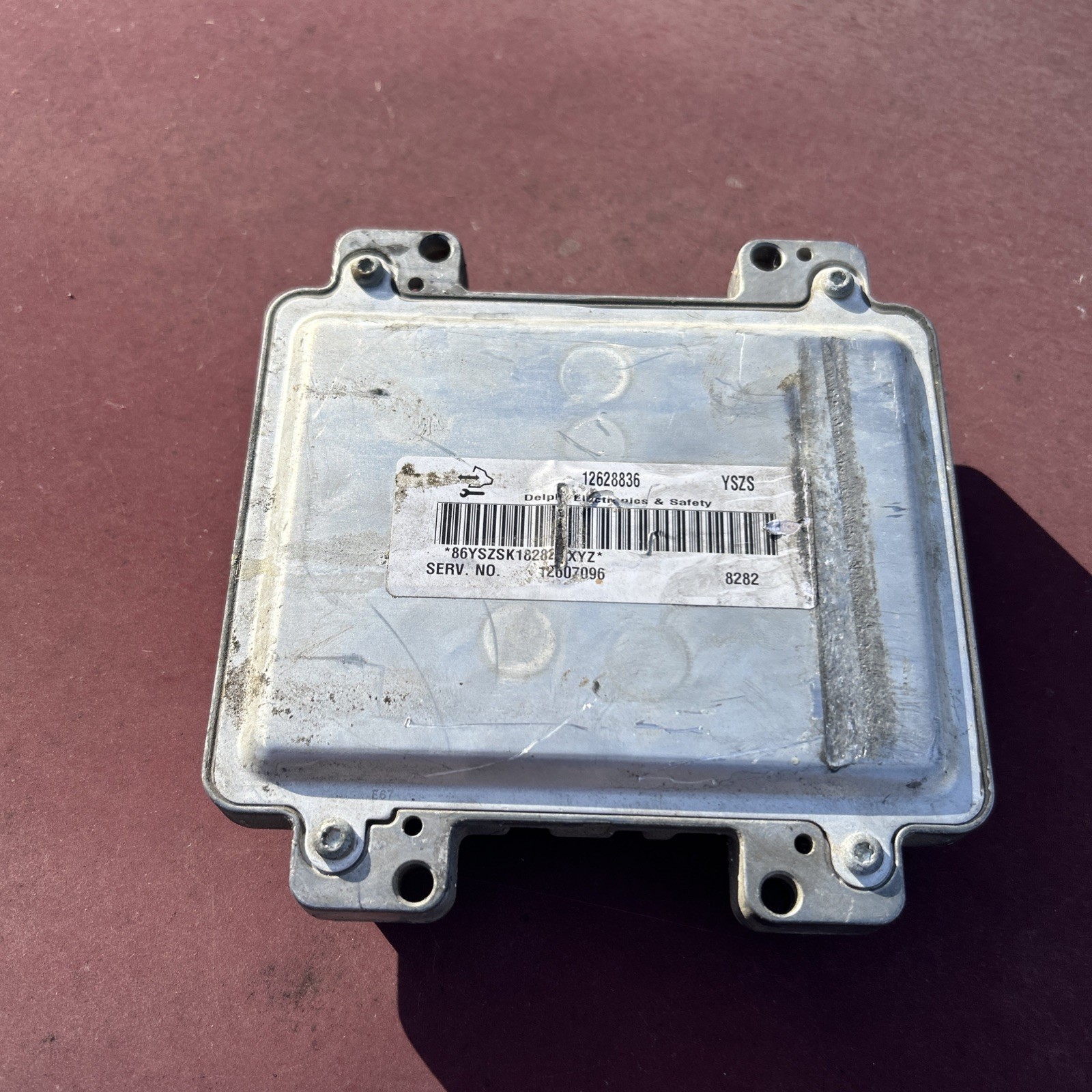 08 09 Chevy Malibu Buick Allure Engine Control Module Unit Ecm 12628836 G4 011