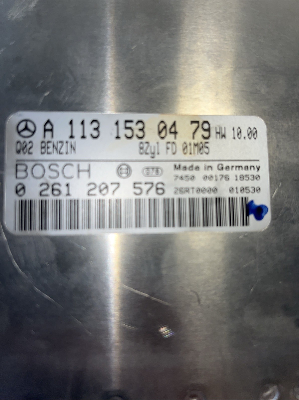 2002 Mercedes Benz E500 Engine Control Module A 113 153 46 79