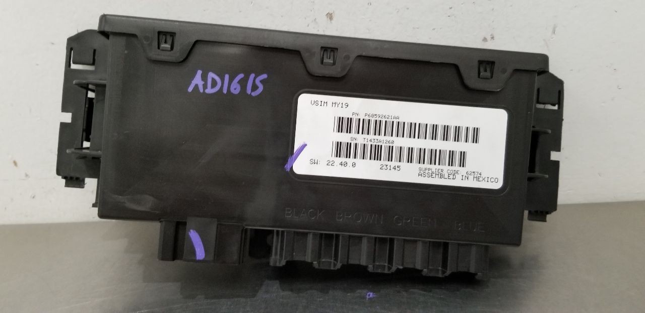 23 DODGE RAM 5500 MULTIFUNCTION CONTROL MODULE 68592621AA