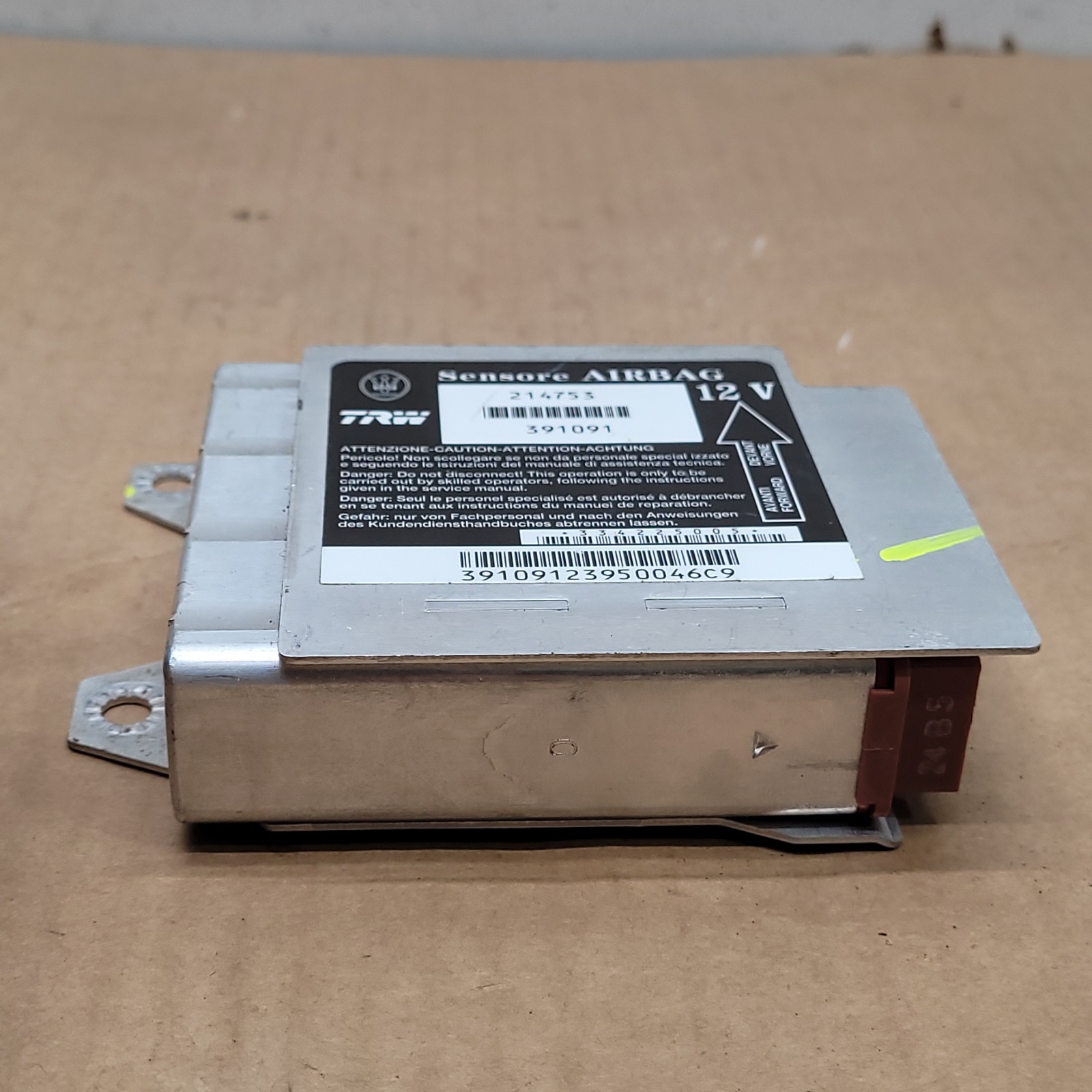 OEM Safety Sensor Control Module 214753 Maserati Quattroporte M139 Free Shipping