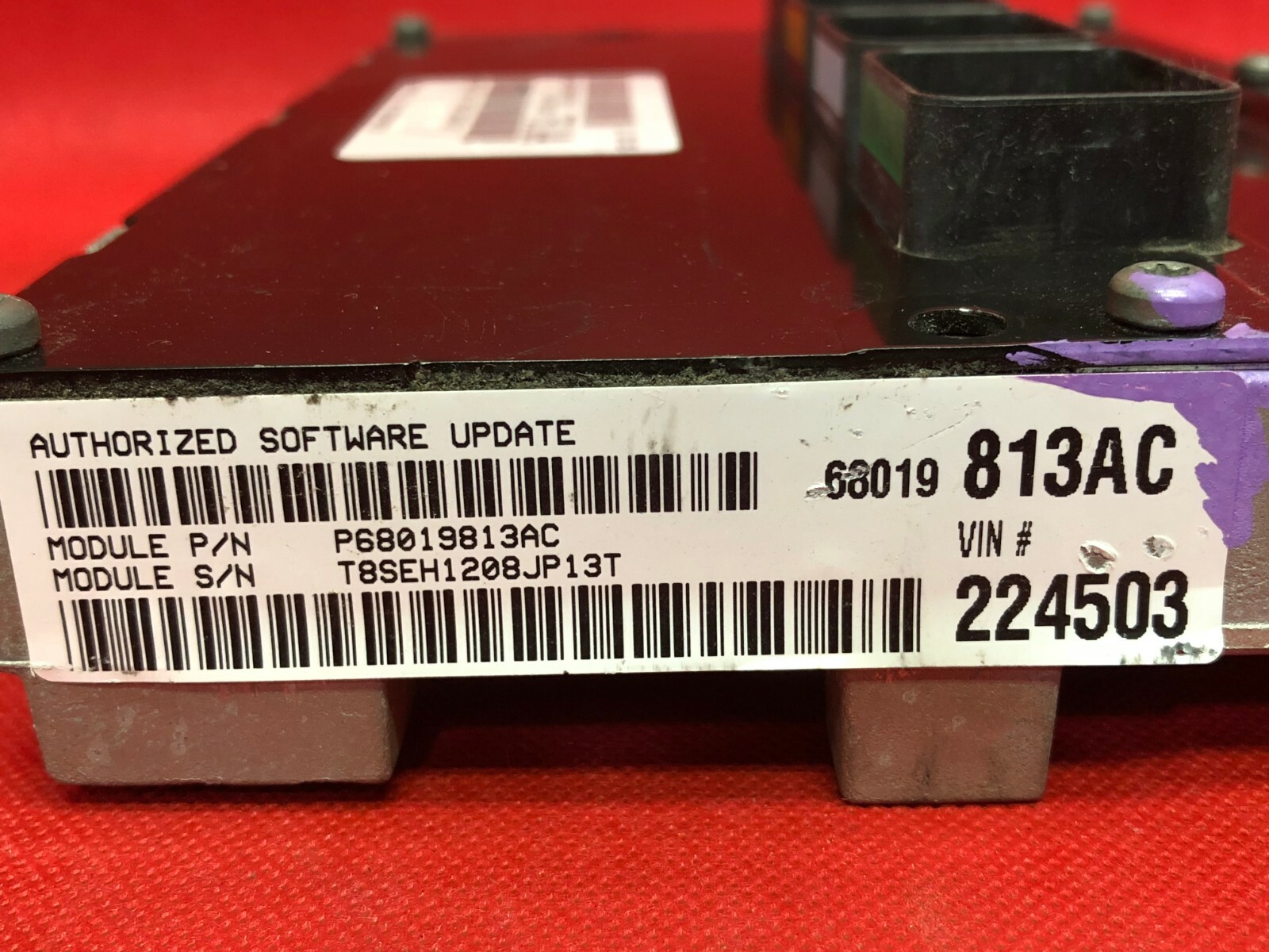 PROGRAMMED PLUG & PLAY 08 PT CRUISER 2.4L ATX ECM ECU MODULE PCM P68019813AC