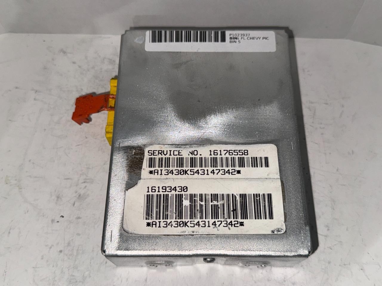 SRS CONTROL MODULE CHEVROLET CAMARO 1993 1994 1995 16176558 OEM