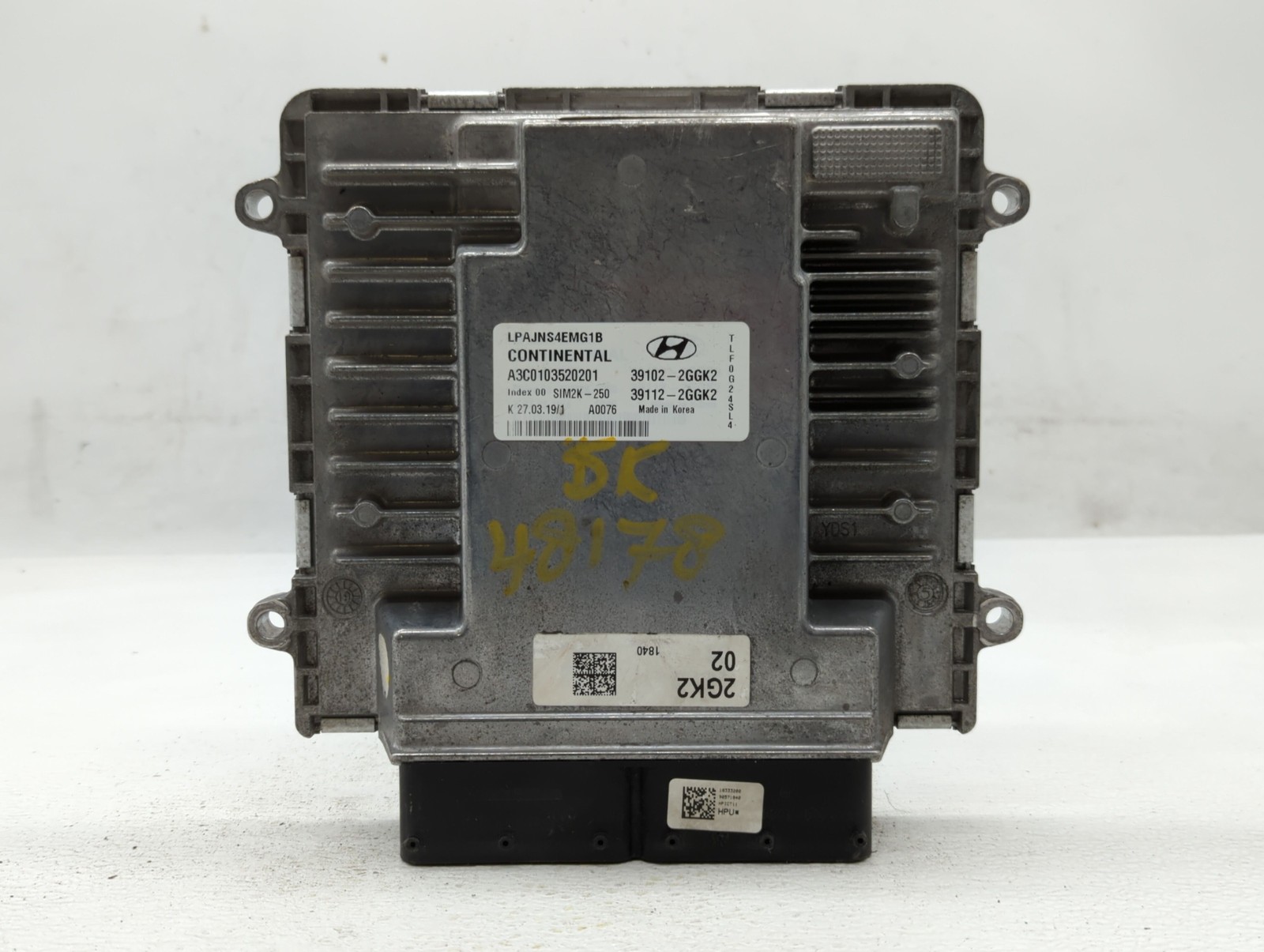2018-2019 Hyundai Sonata Engine Computer Ecu Pcm Ecm Pcu Oem BGT9B