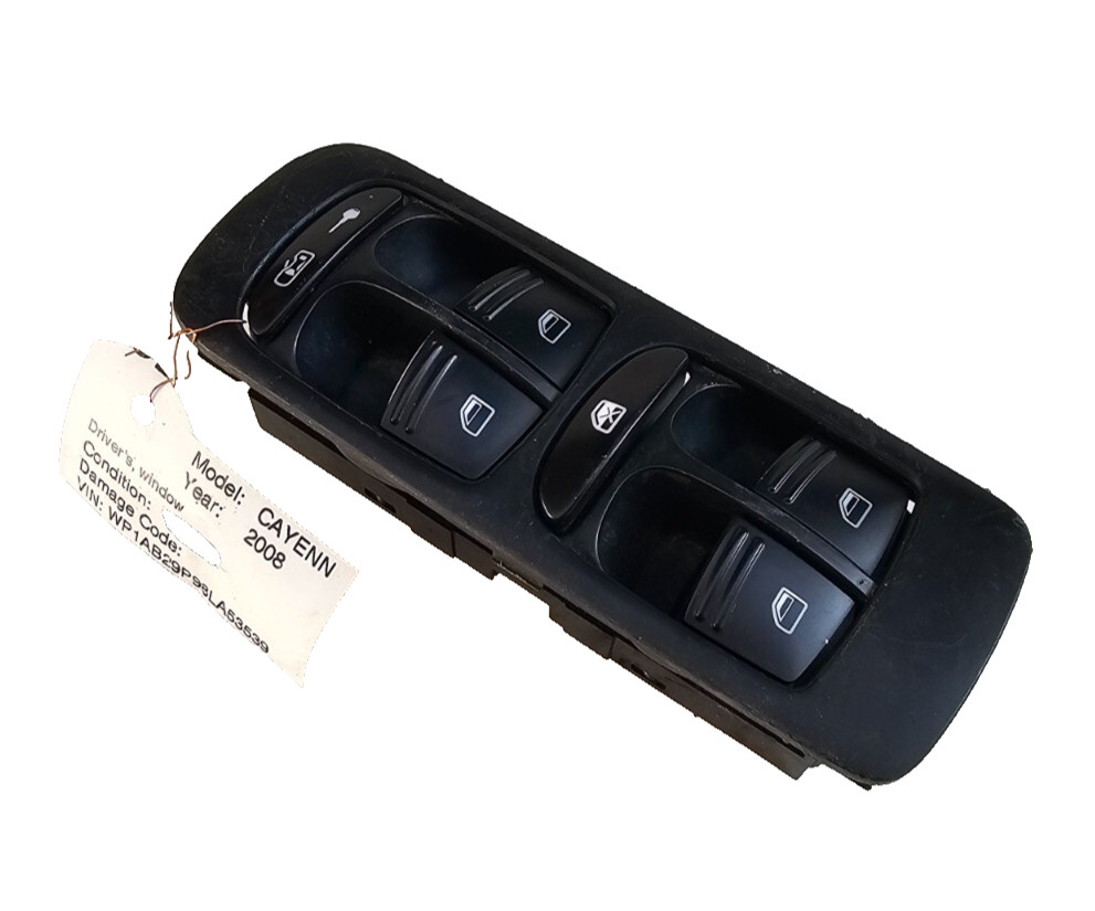 ⭐03-10 Porsche Cayenne Push Button Master Power Window Switch OEM 7L5 959 857A
