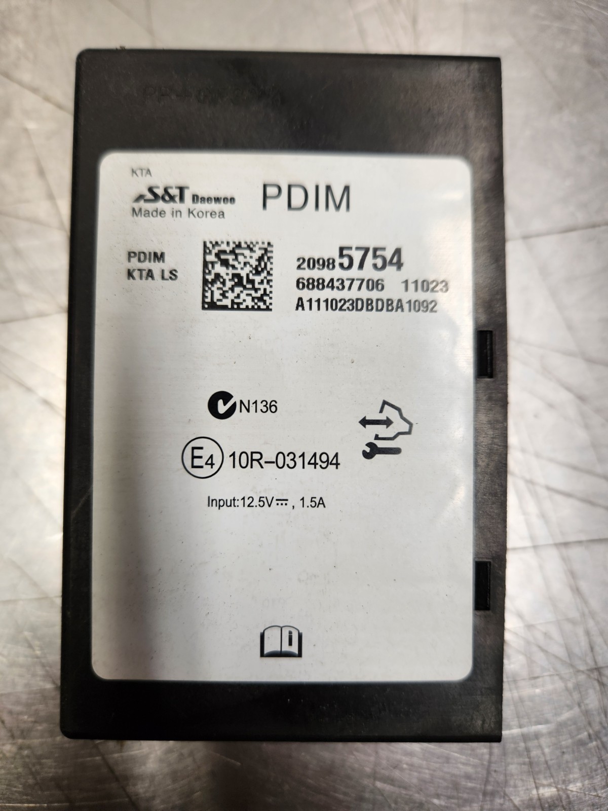 2010-2015 Chevrolet Equinox Terrain GM Multimedia Player Control Module 20985754