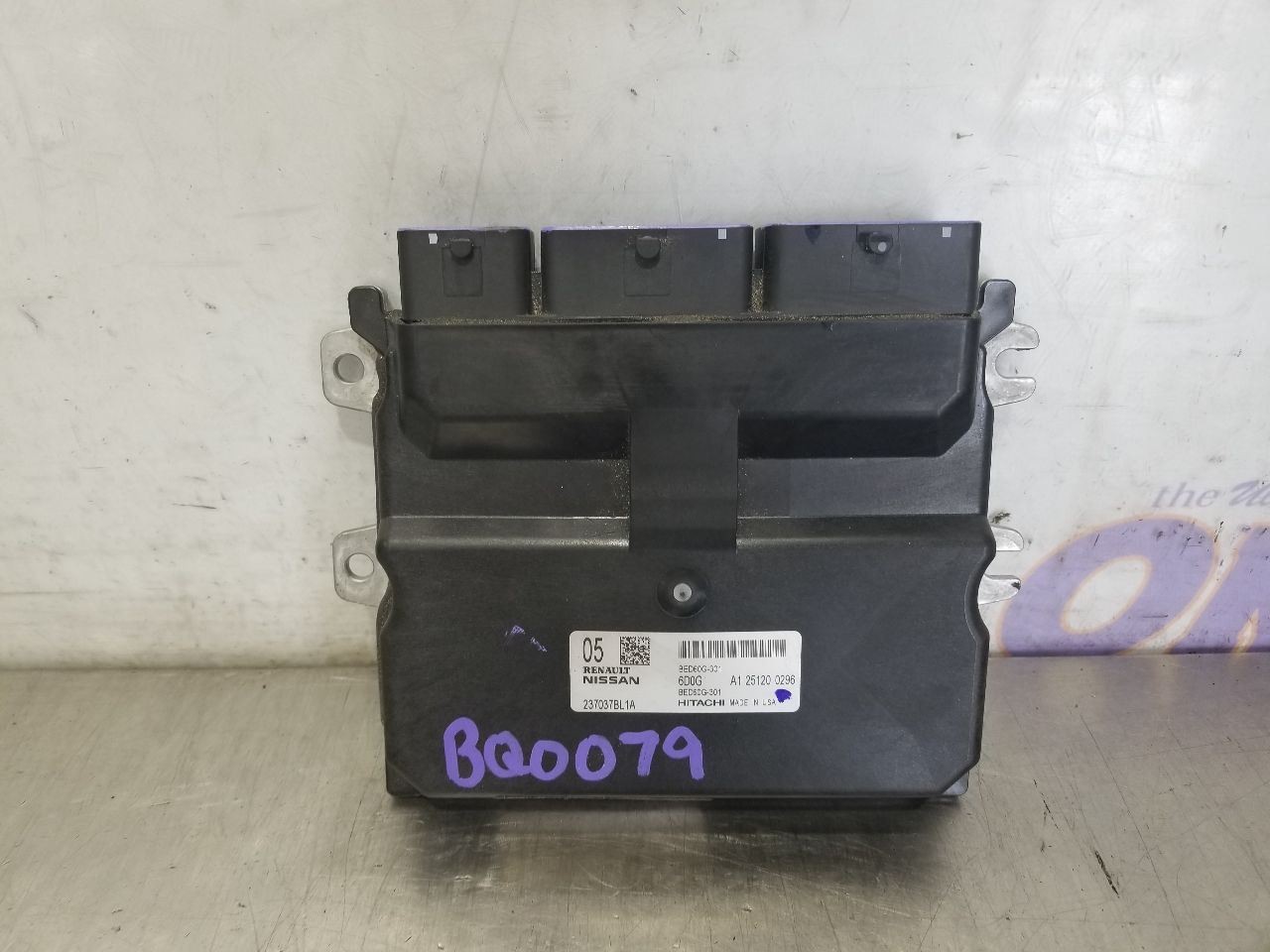25 NISSAN MURANO SV ECM ENGINE CONTROL MODULE 2.0L 237037BL1A