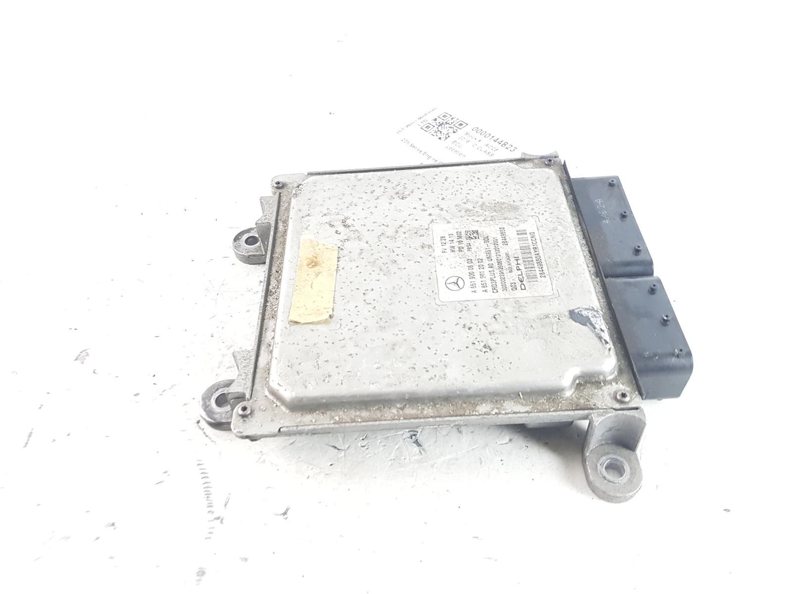 MERCEDES C CLASS ENGINE MANAGEMENT CONTROL ECU A6519000603 W205 2016