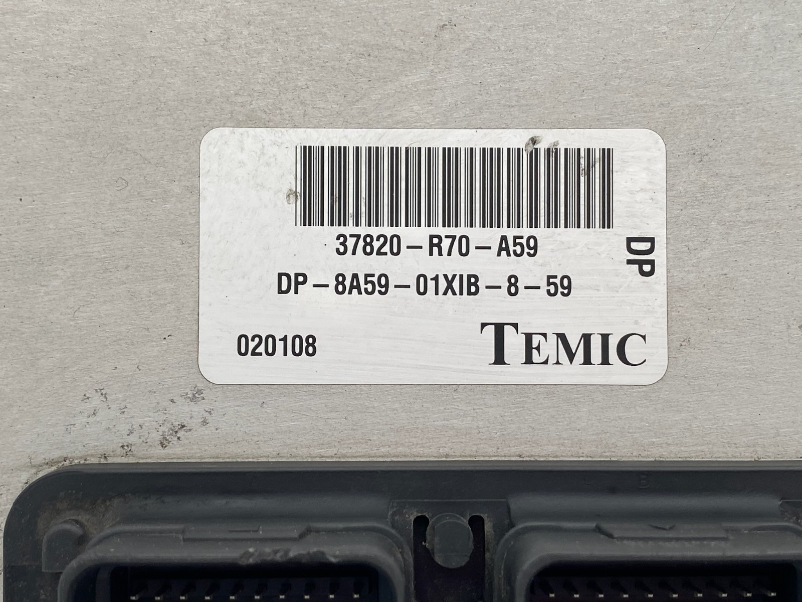 2008 2009 Honda Accord Engine Computer Control Module ECU ECM EBX 37820-R70-A59