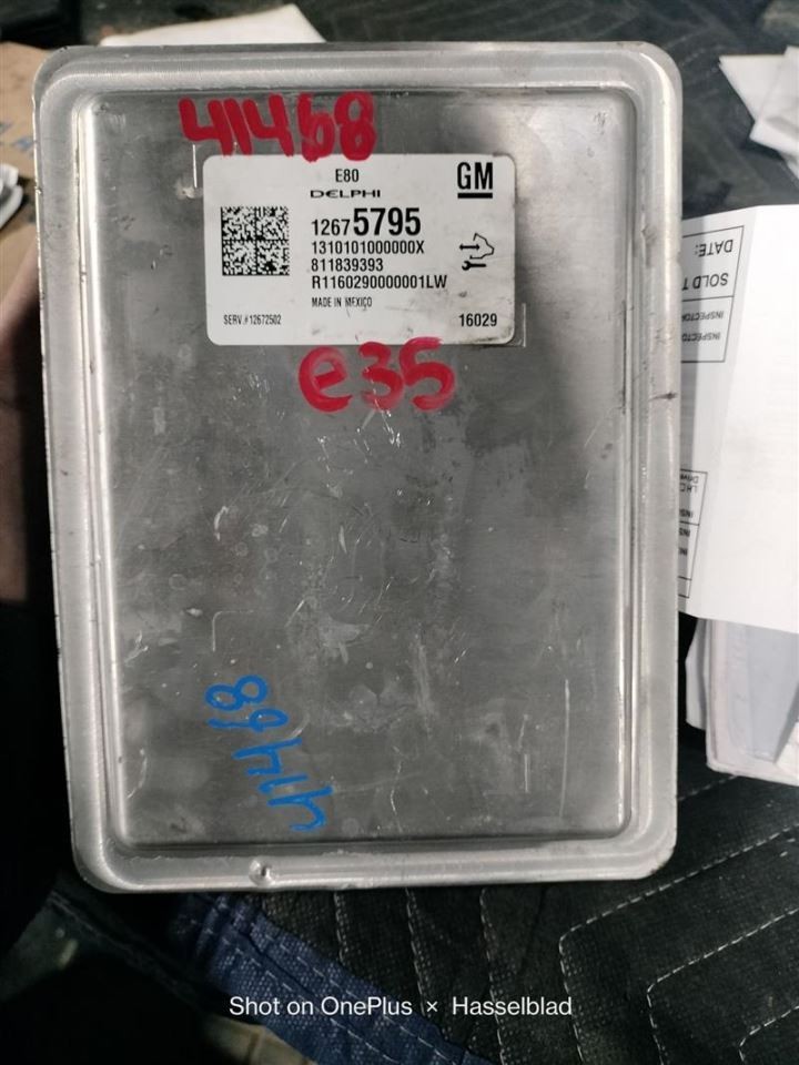 ENGINE CONTROL MODULE OEM 2016 CHEVROLET MALIBUNEW 1YR WRNTY 12672502