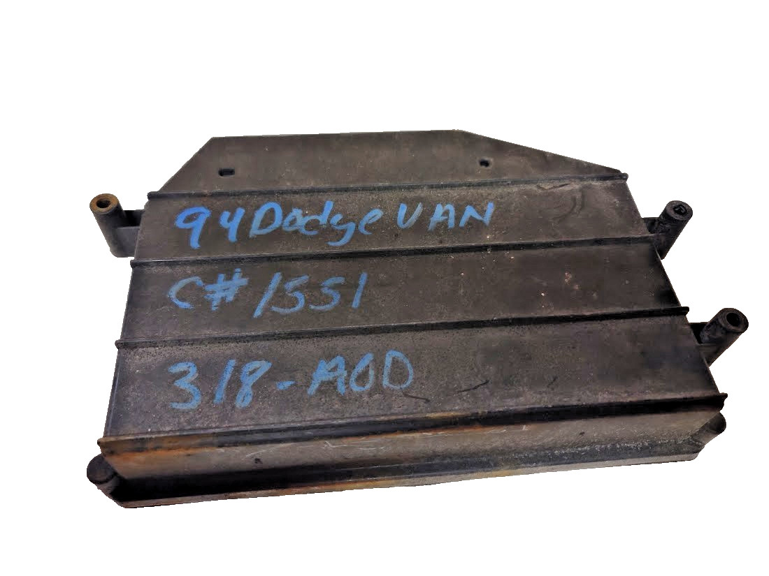 1994 DODGE RAM TRUCK VAN 5.2 ECM ECU ENGINE COMPUTER PCM UNKNOWN NUMBERS AS IS