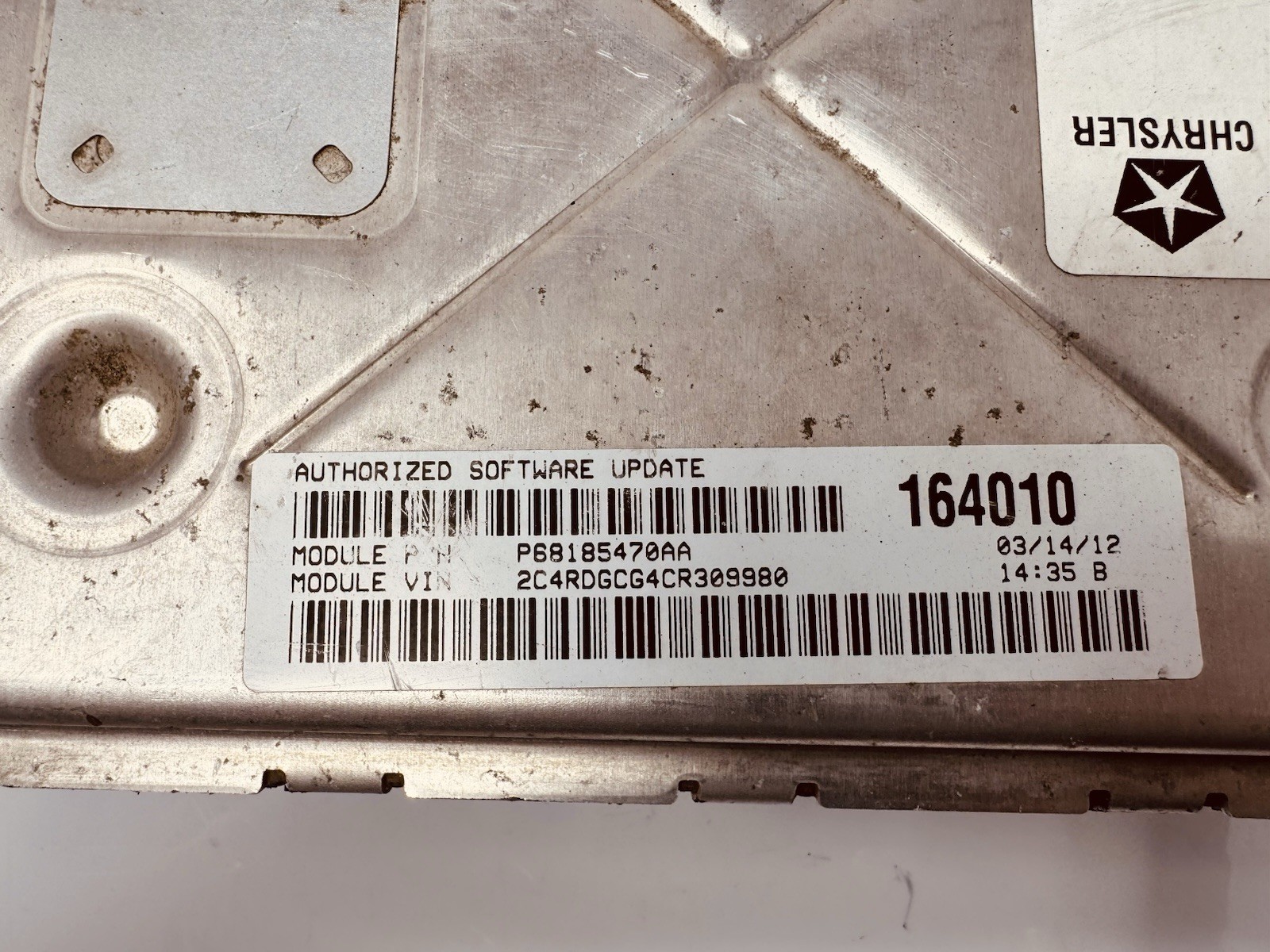 P05150657AA Engine Computer Programmed Plug&Play 2012 Chrysler 200 3.6L PCM ECU
