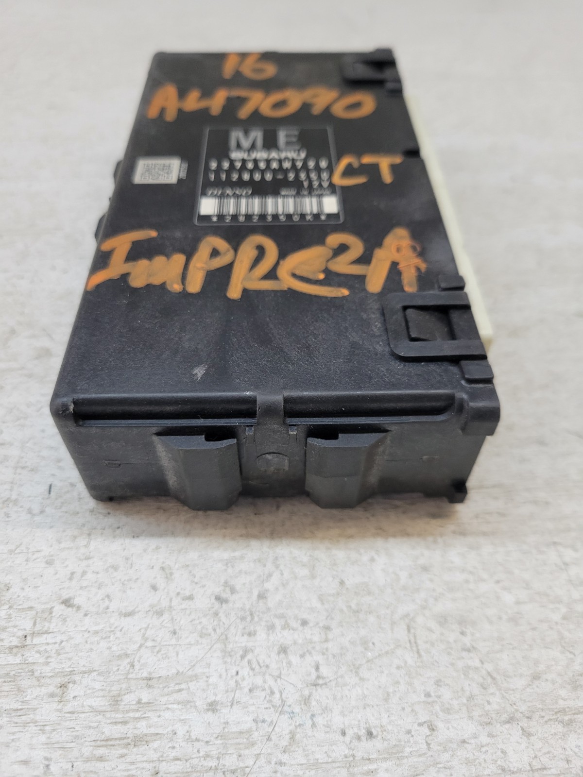 2016 Subaru Impreza 2.0L PZEV Engine Control Module Ecu Pcm Ecm Oem 22765ah720